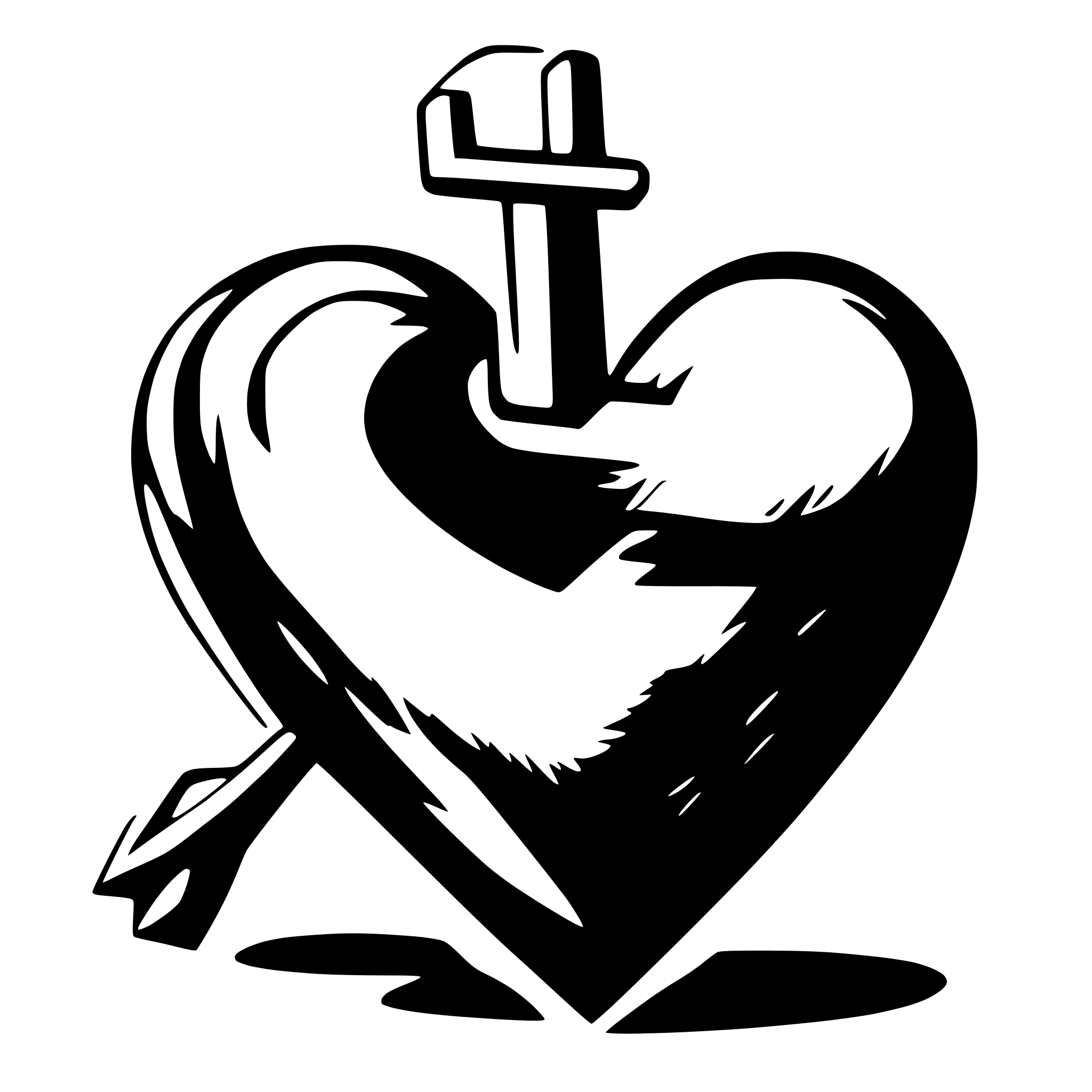 AI-generated SVG of 'heart game'