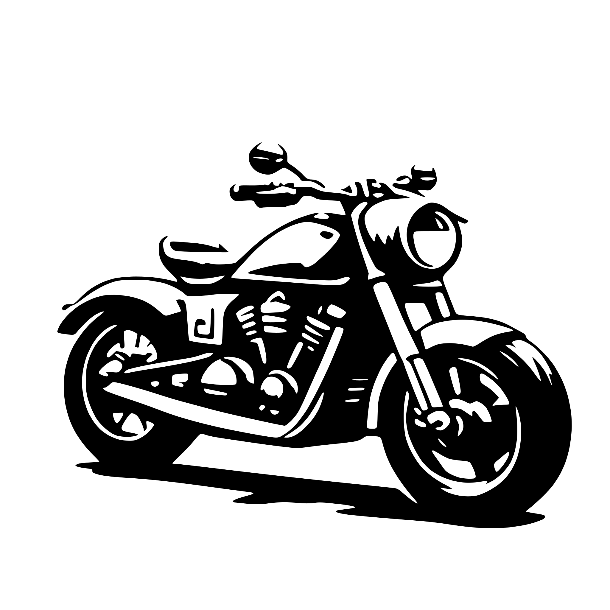 AI-generated SVG of 'motorbike'