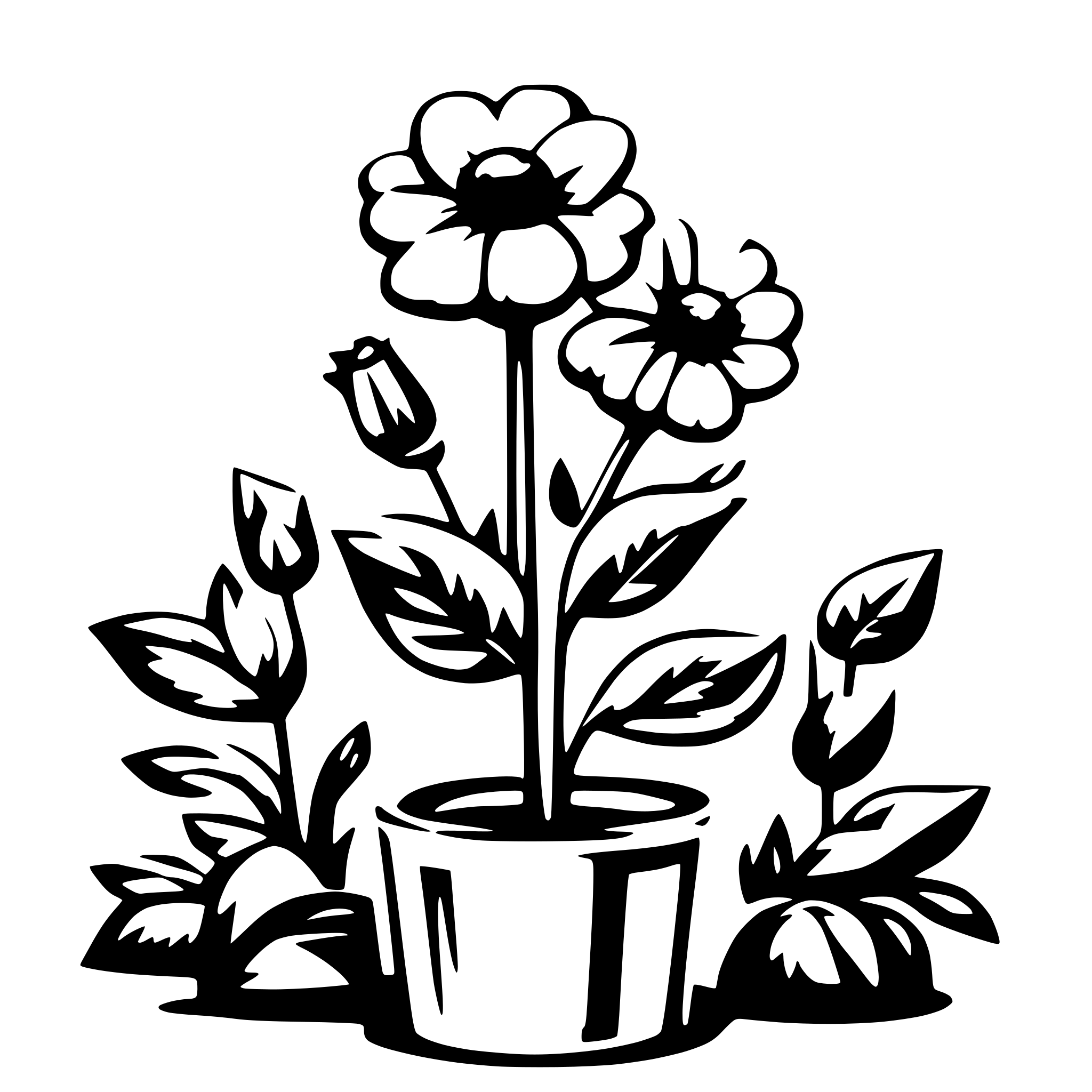 AI-generated SVG of 'monther day'