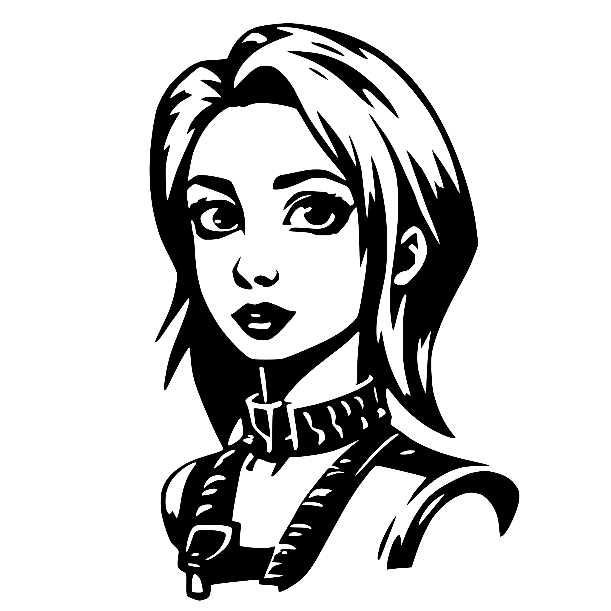 AI-generated SVG of 'JINX'