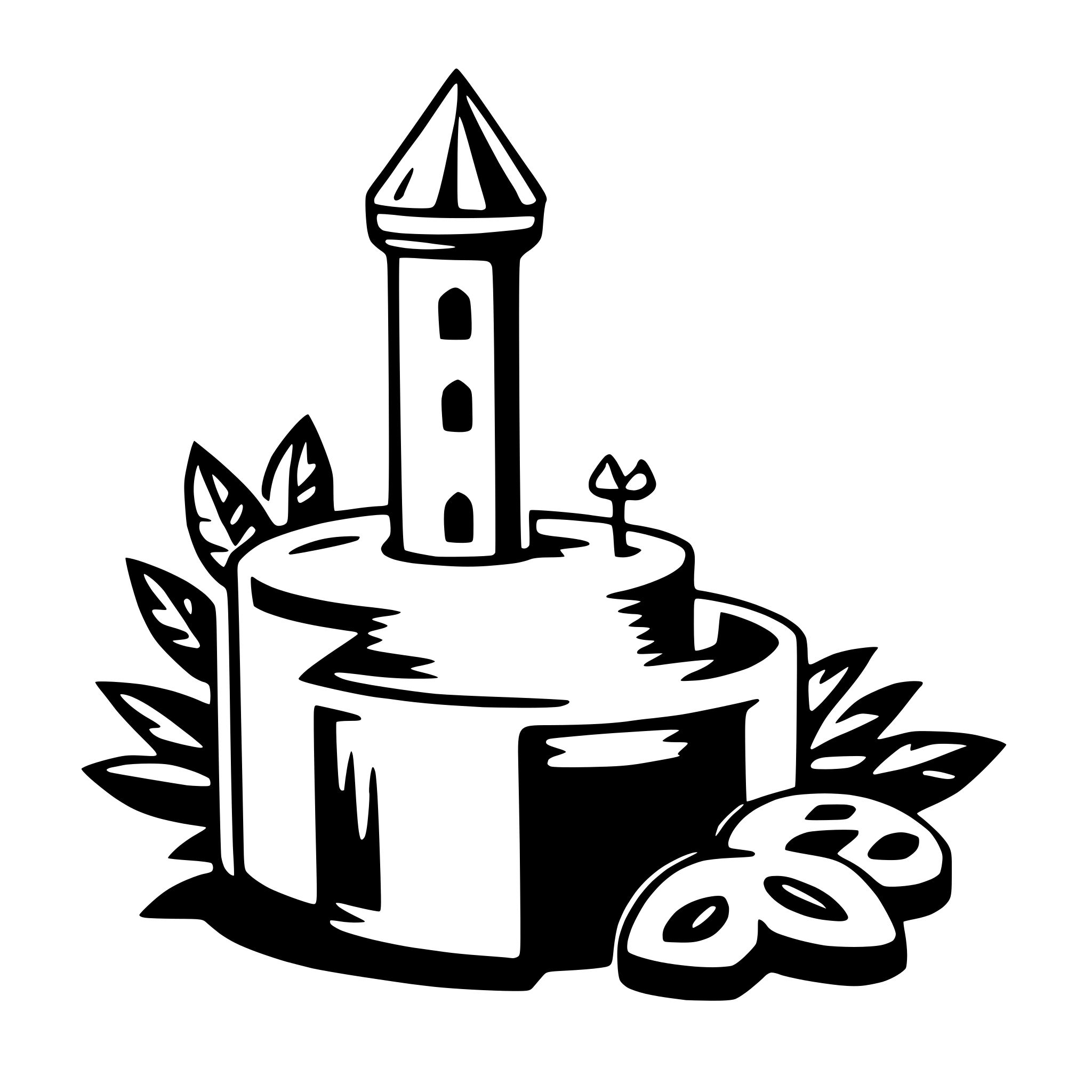 AI-generated SVG of a set