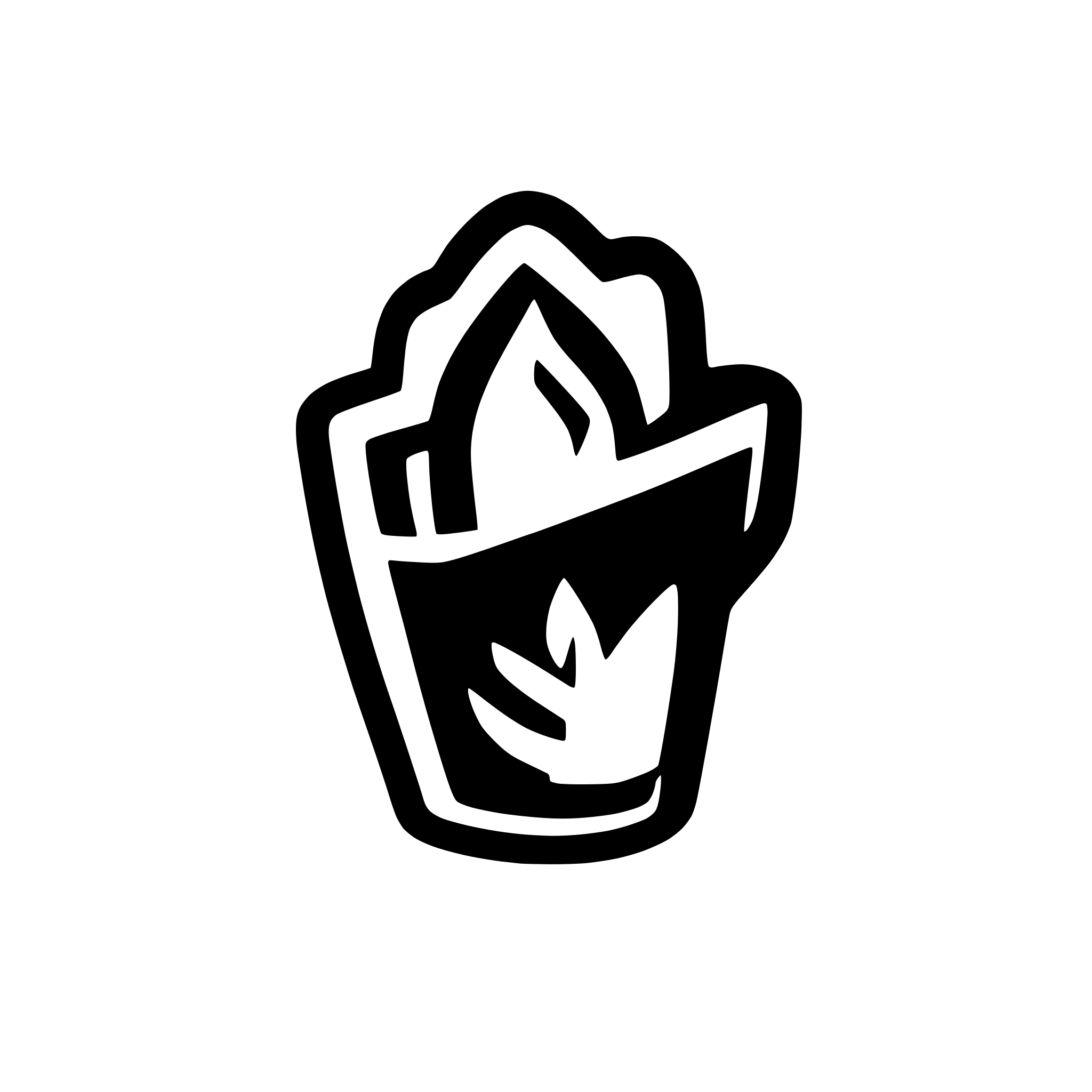 AI-generated SVG of a hearth icon