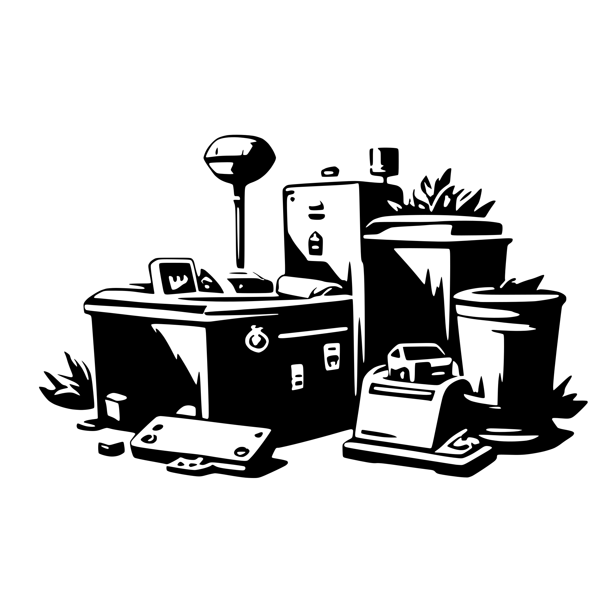 AI-generated SVG of 'Home Junk'