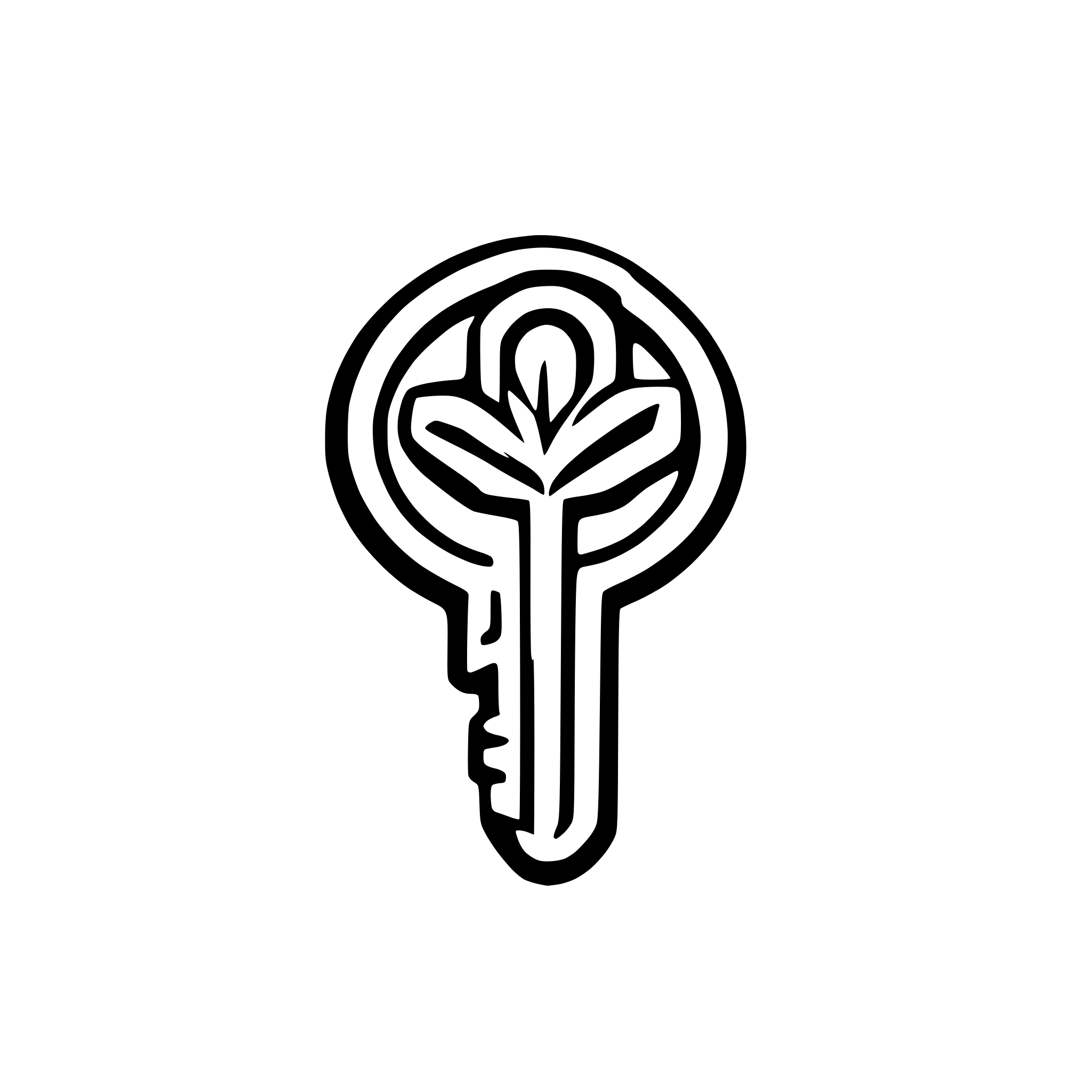 AI-generated SVG of a A key