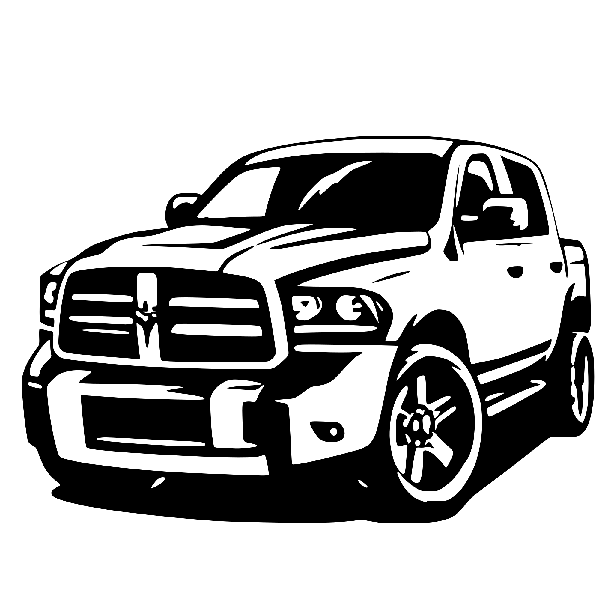 AI-generated SVG of 'dodge ram 2024'