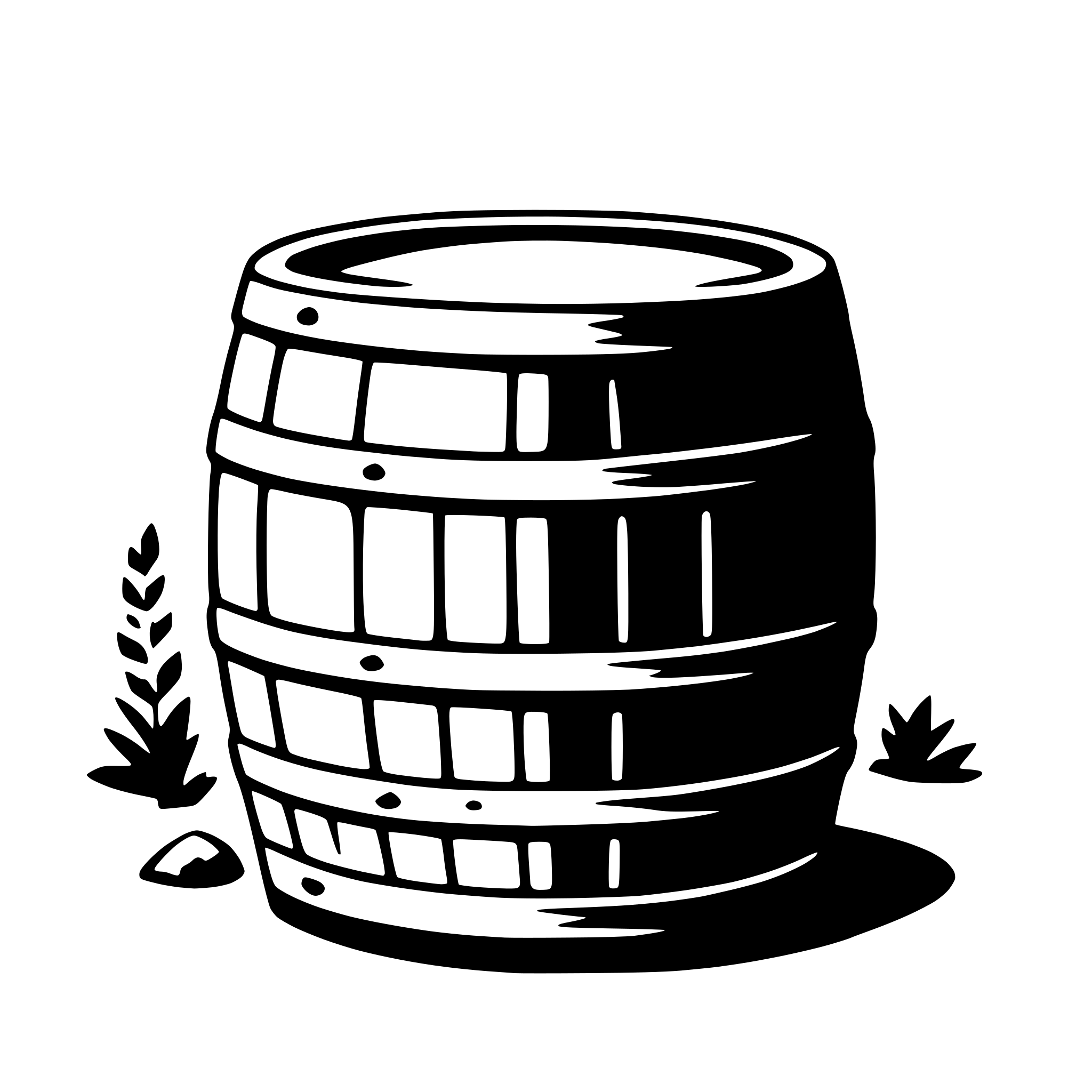 AI-generated SVG of 'barrel'
