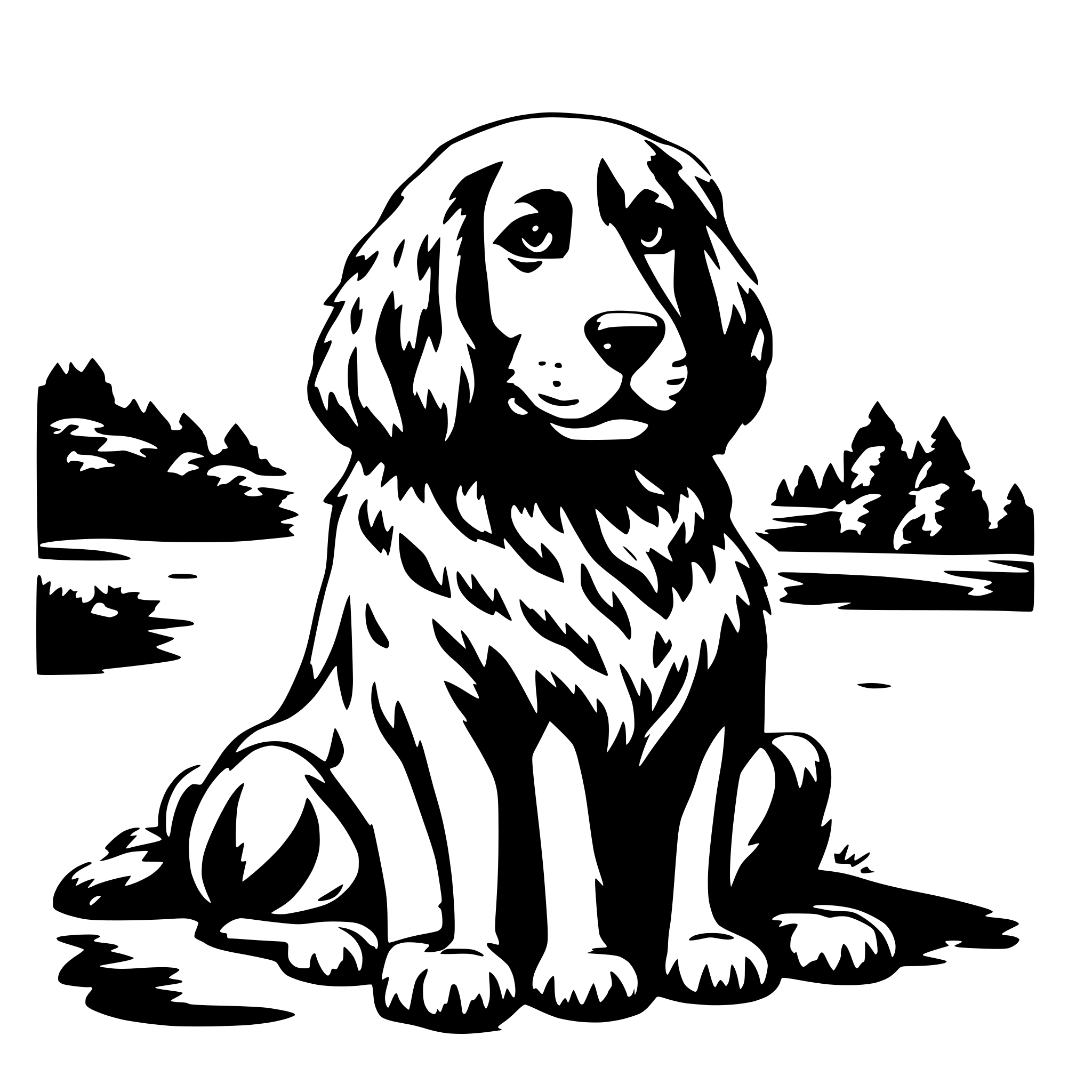 AI-generated SVG of 'heathcliff'