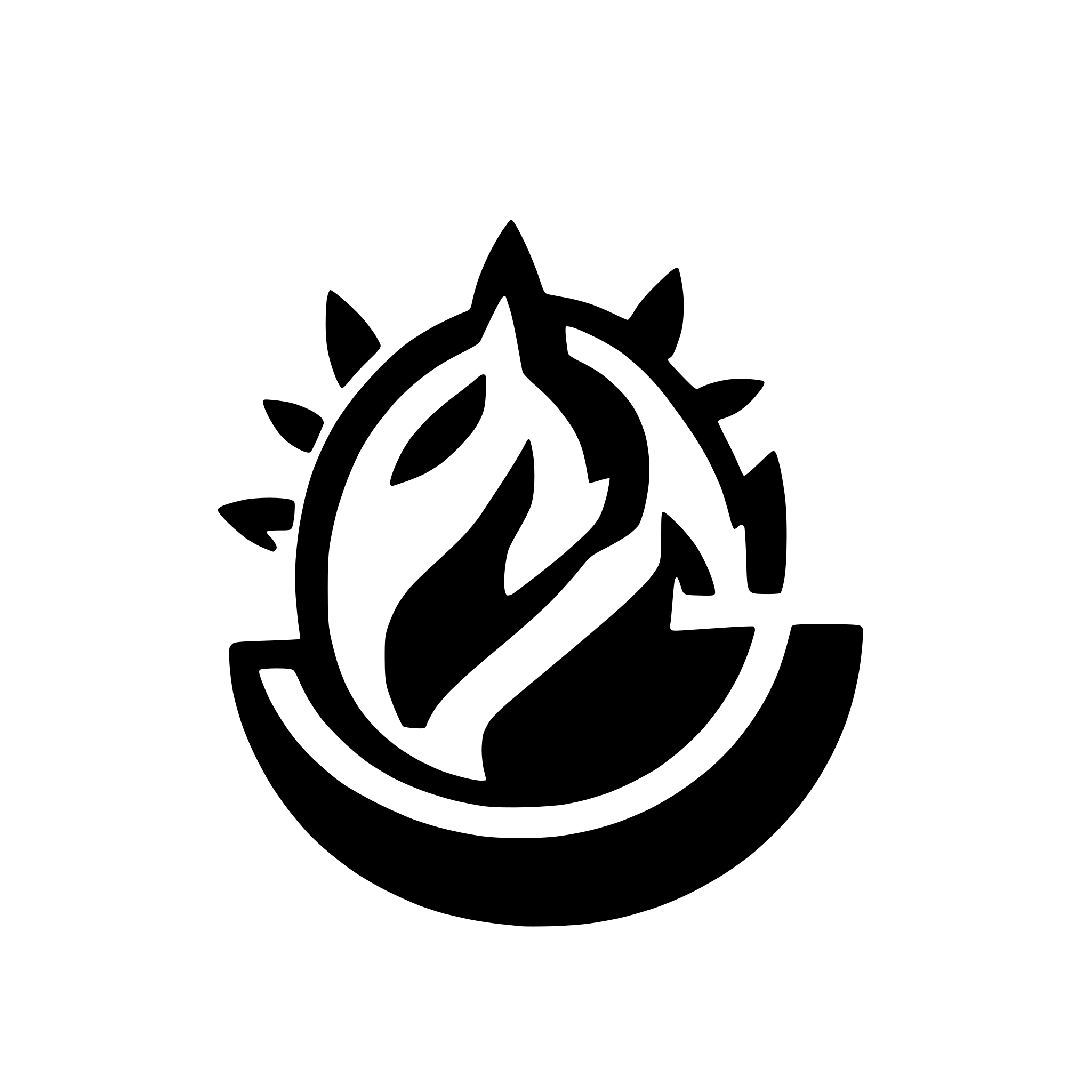 AI-generated SVG of a sun with single solar flame