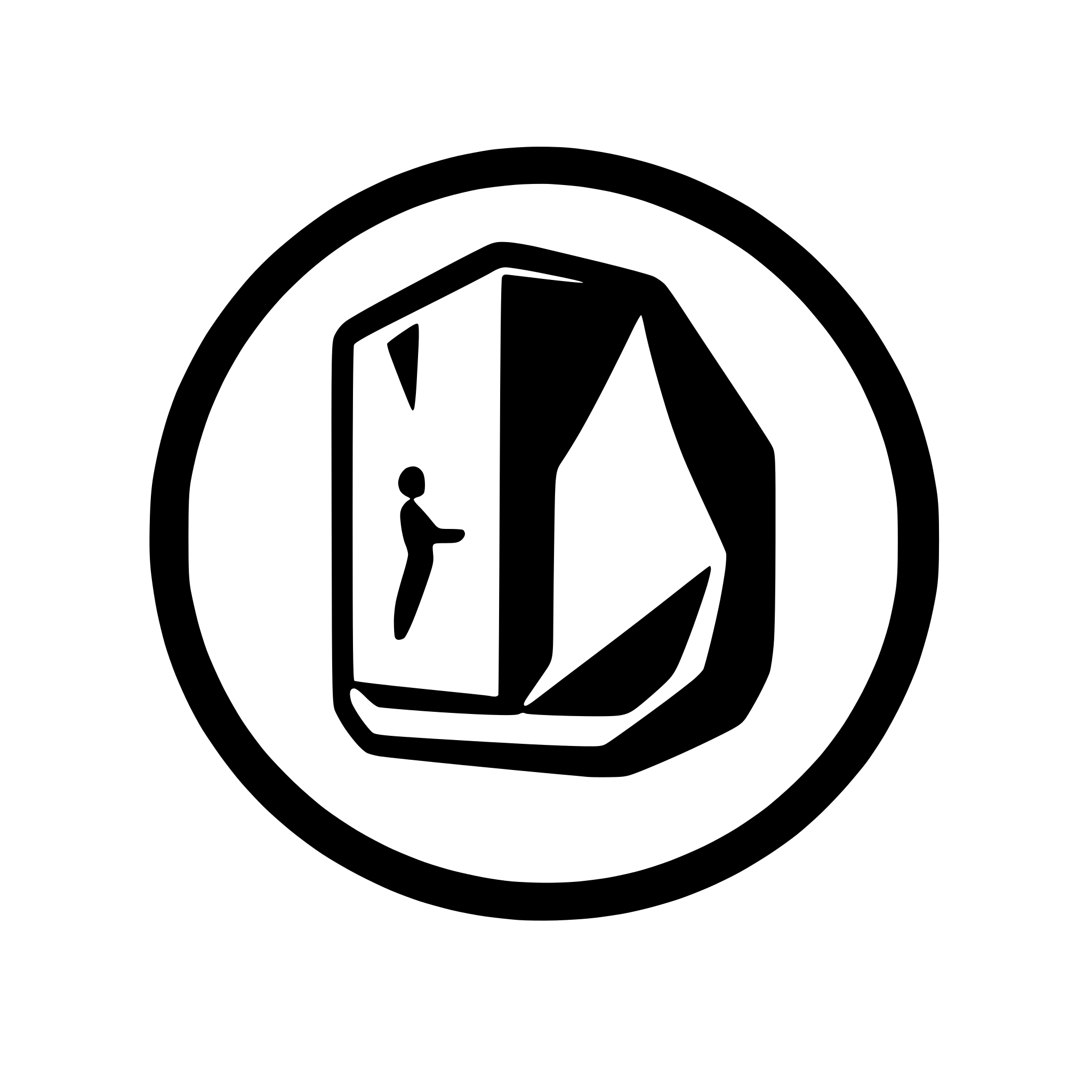 AI-generated SVG of a bouldering tech app icon