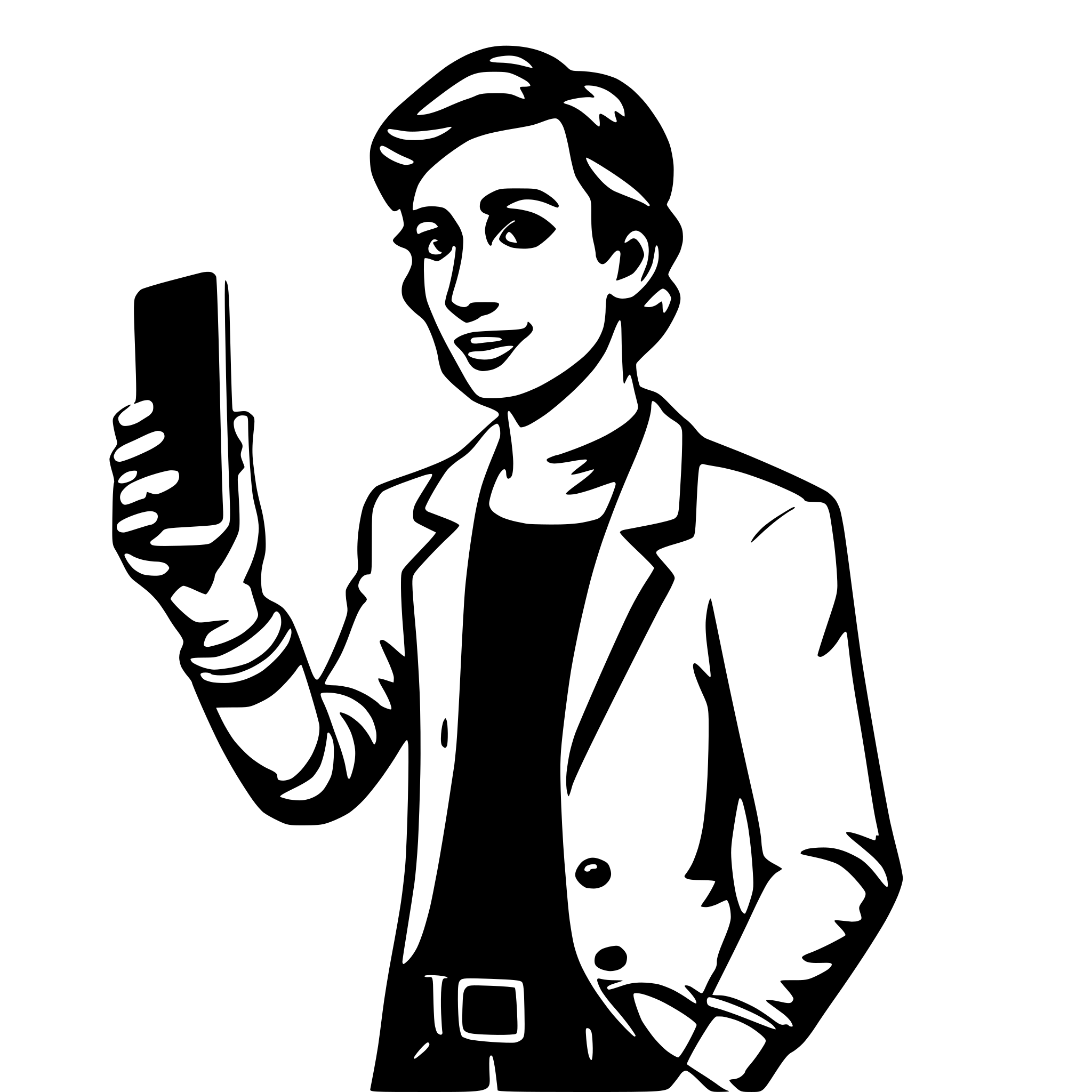 AI-generated SVG of 'Rafael celular  assistência'