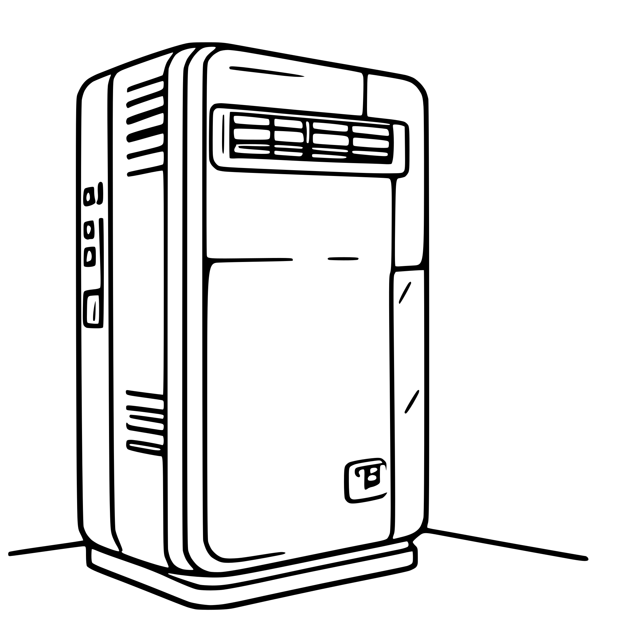 AI-generated SVG of a 2D HEAT PUMP