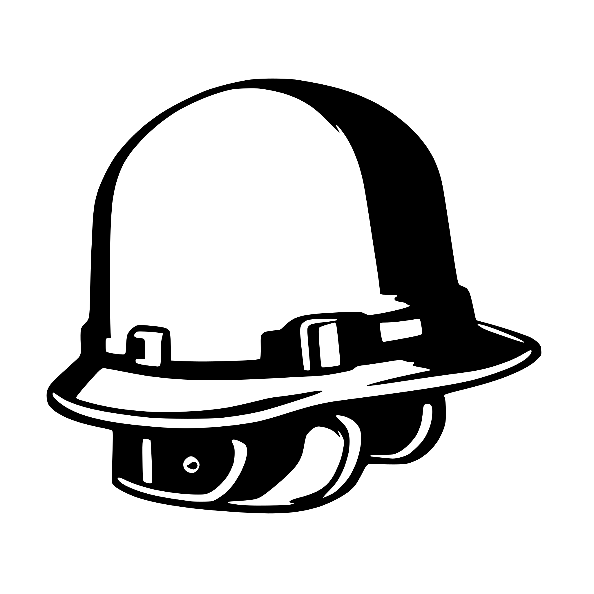 AI-generated SVG of a hard hat