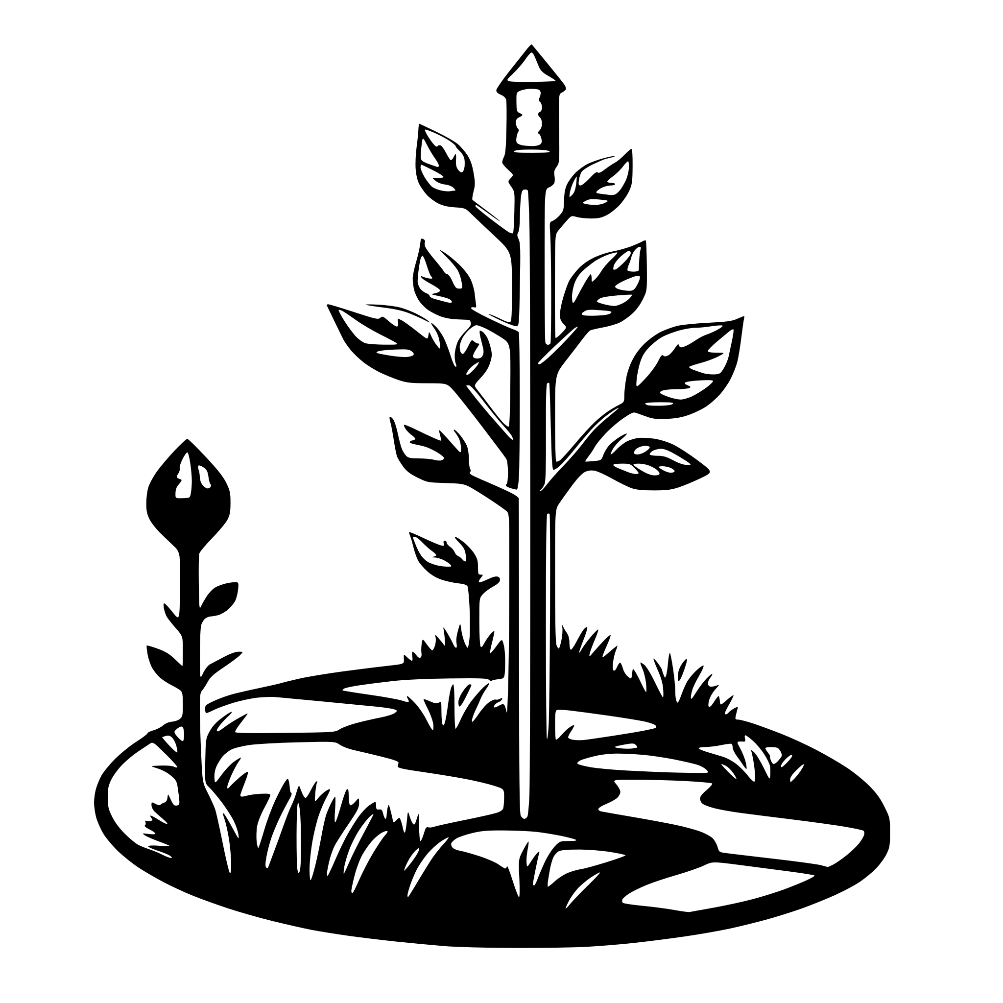 AI-generated SVG of 'a scientific schematic of the mtor pathway'