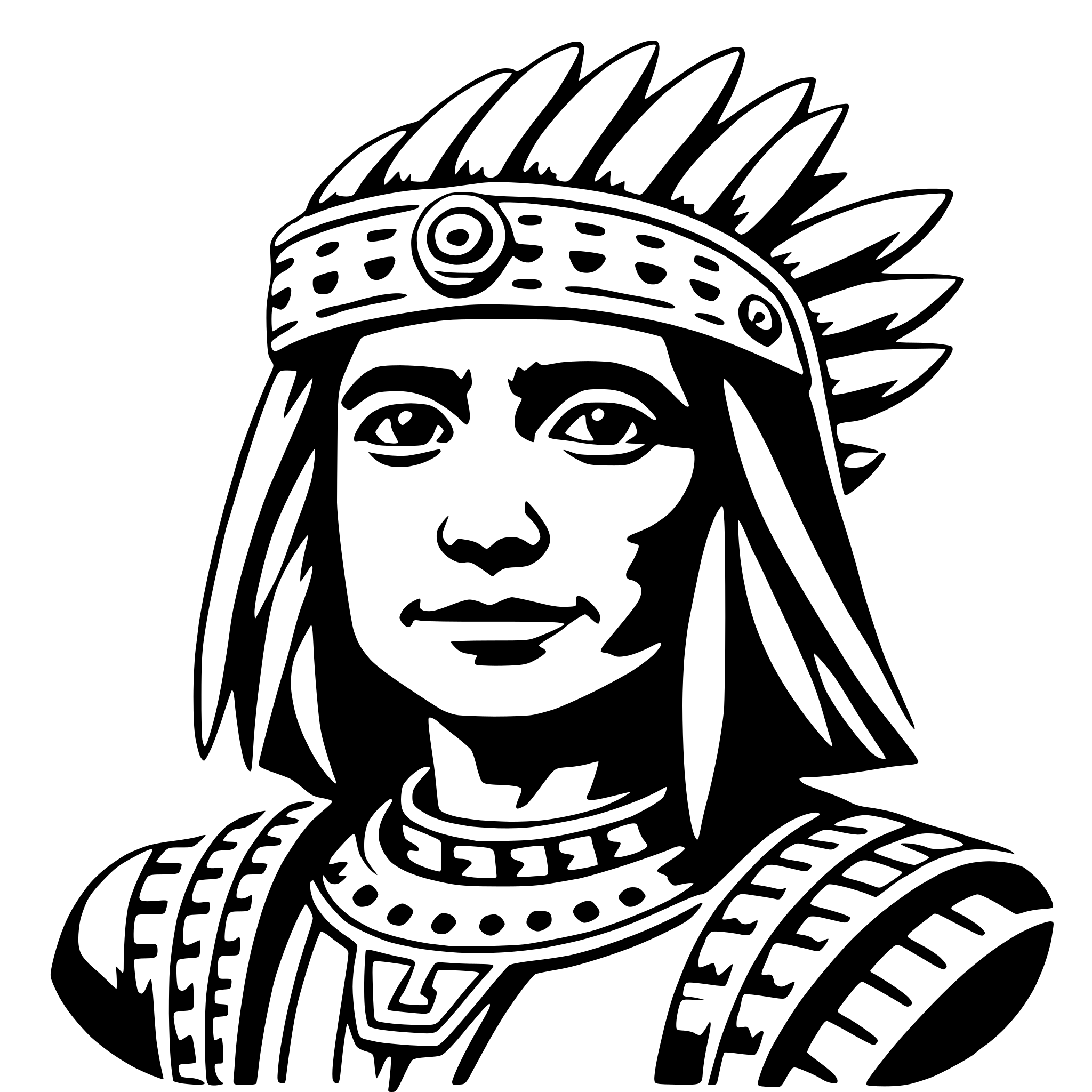 AI-generated SVG of 'huitzilopochtli'