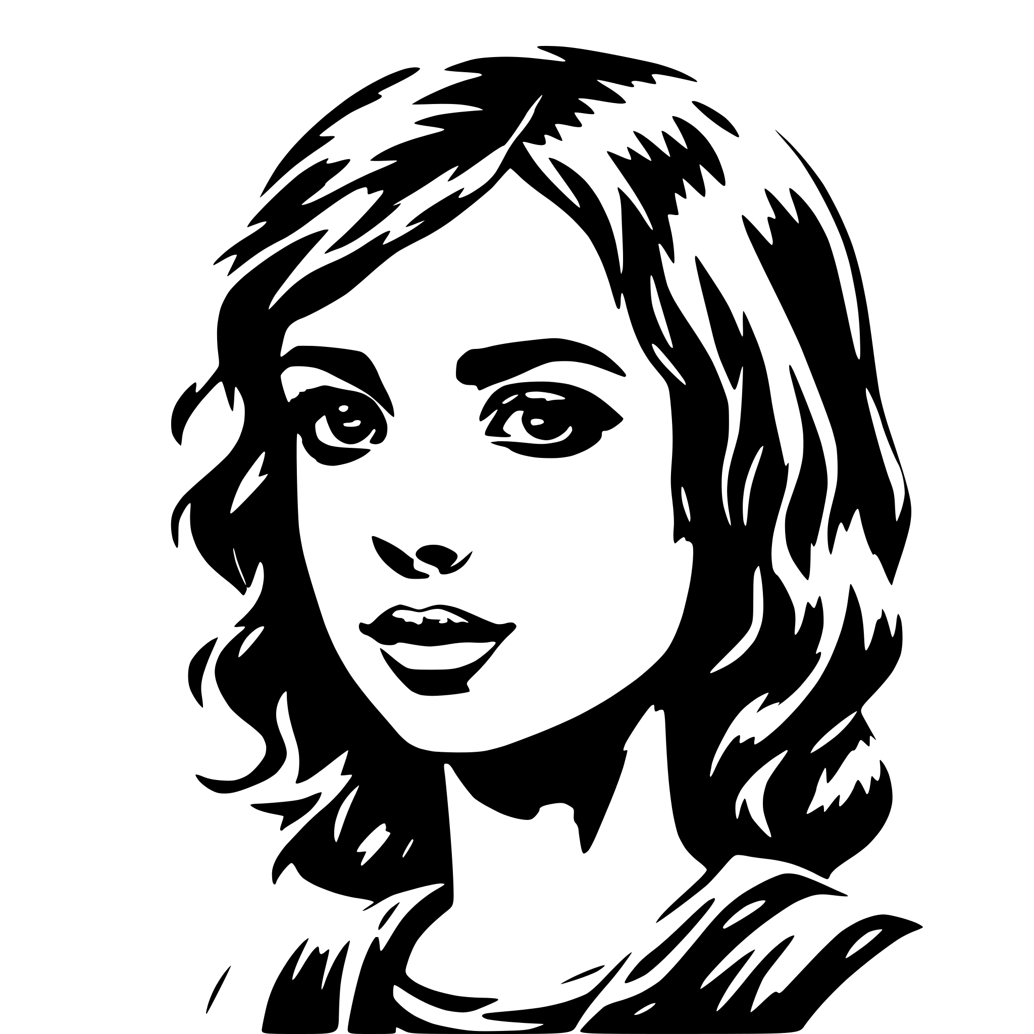 AI-generated SVG of 'sweat, wet, girl'