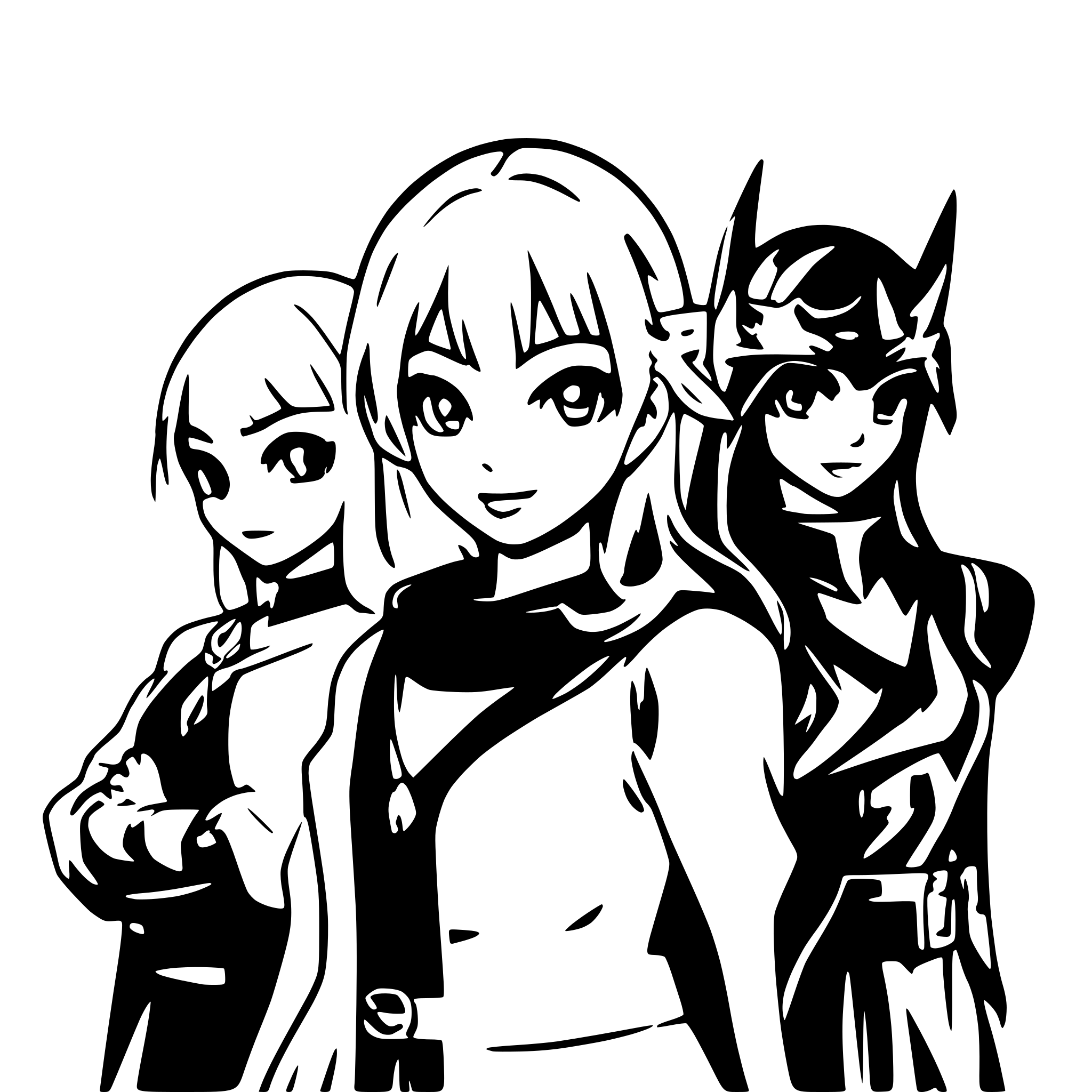 AI-generated SVG of a imperial nation legendary heroes