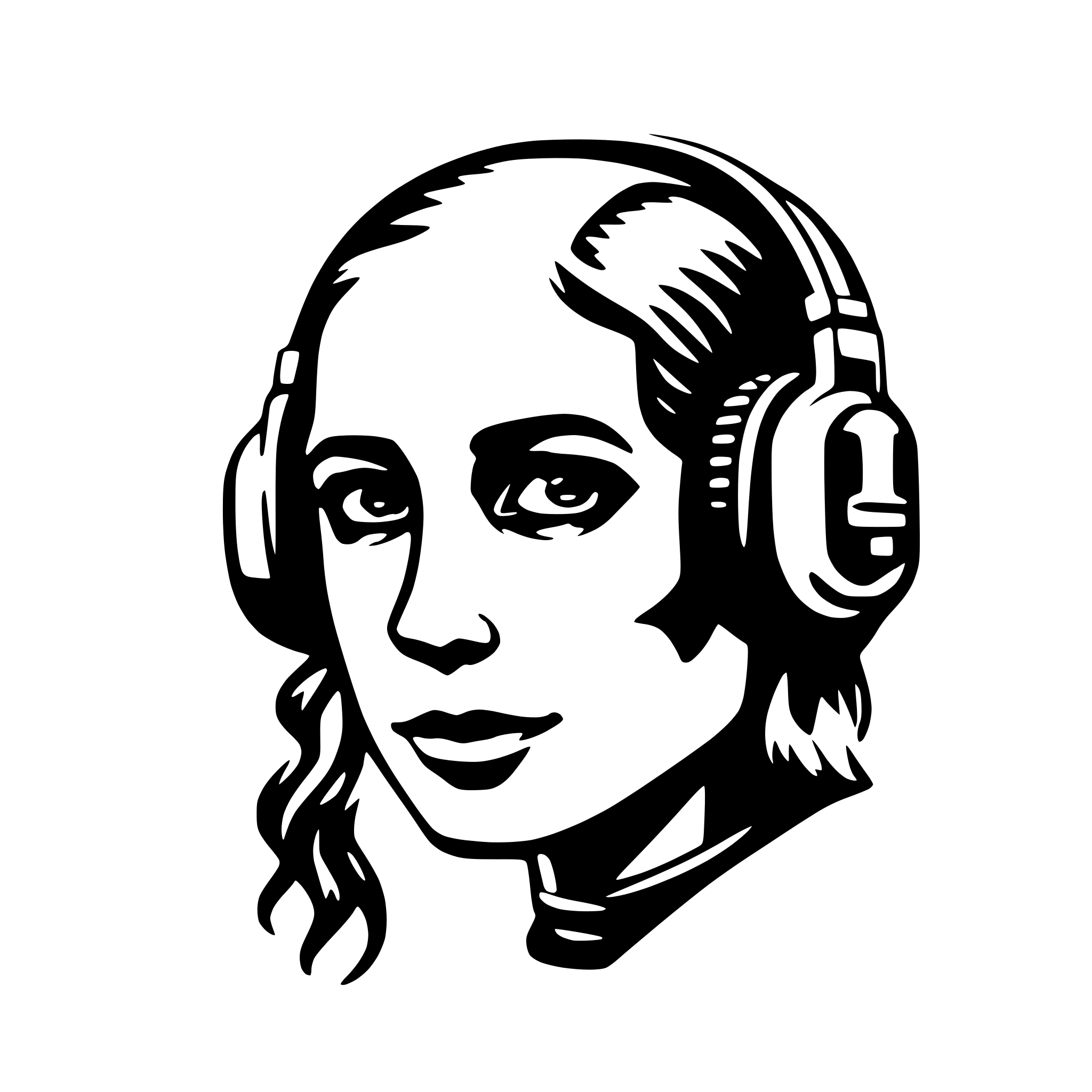 AI-generated SVG of 'Intelligence Audio'
