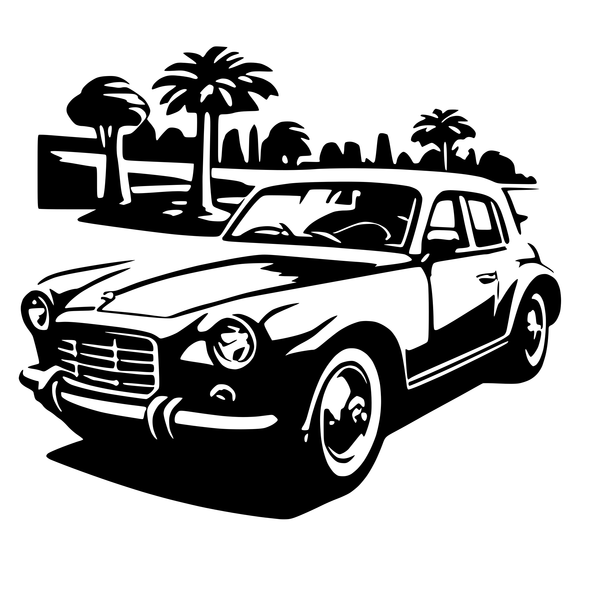 AI-generated SVG of 'autos de lujo'