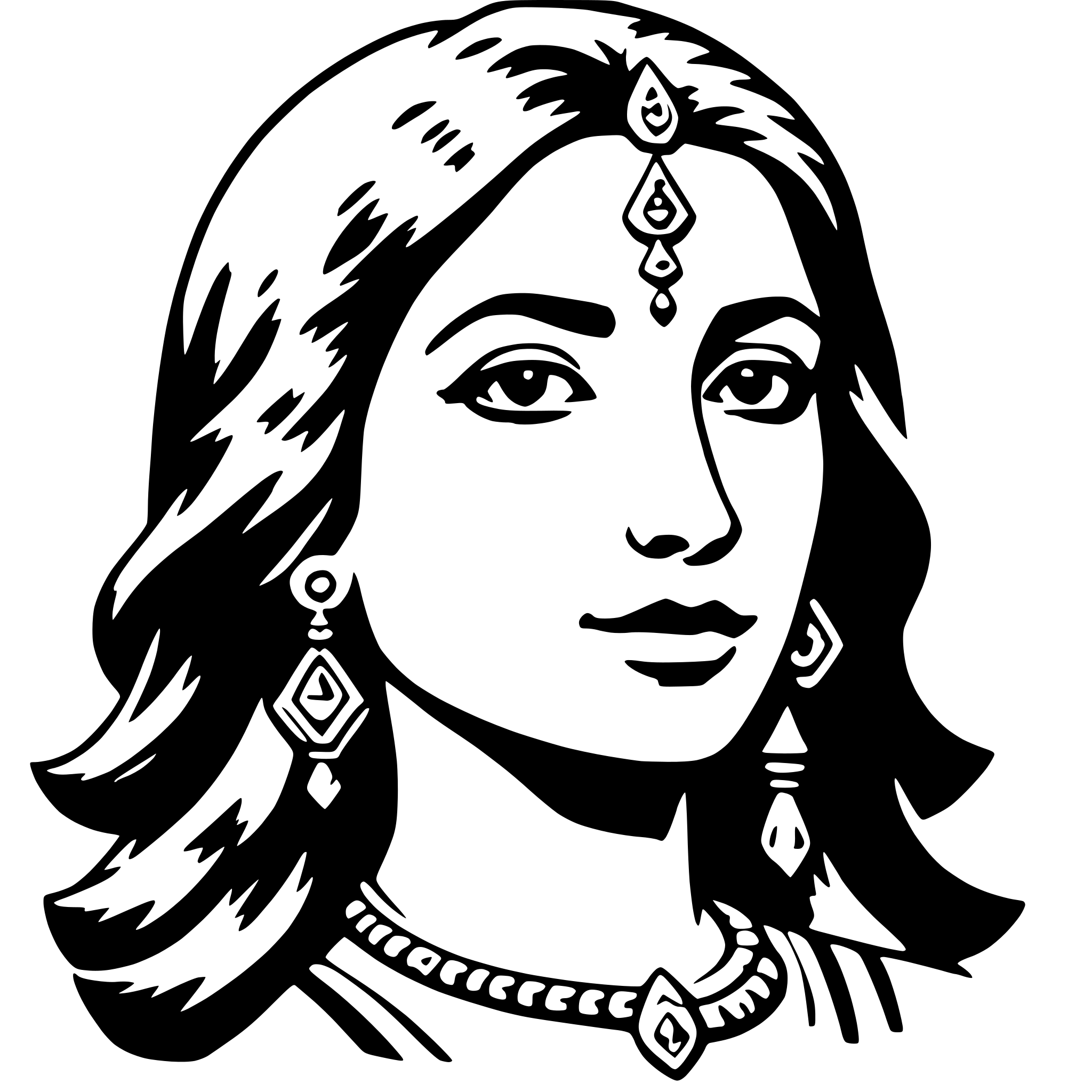 AI-generated SVG of 'parvati'