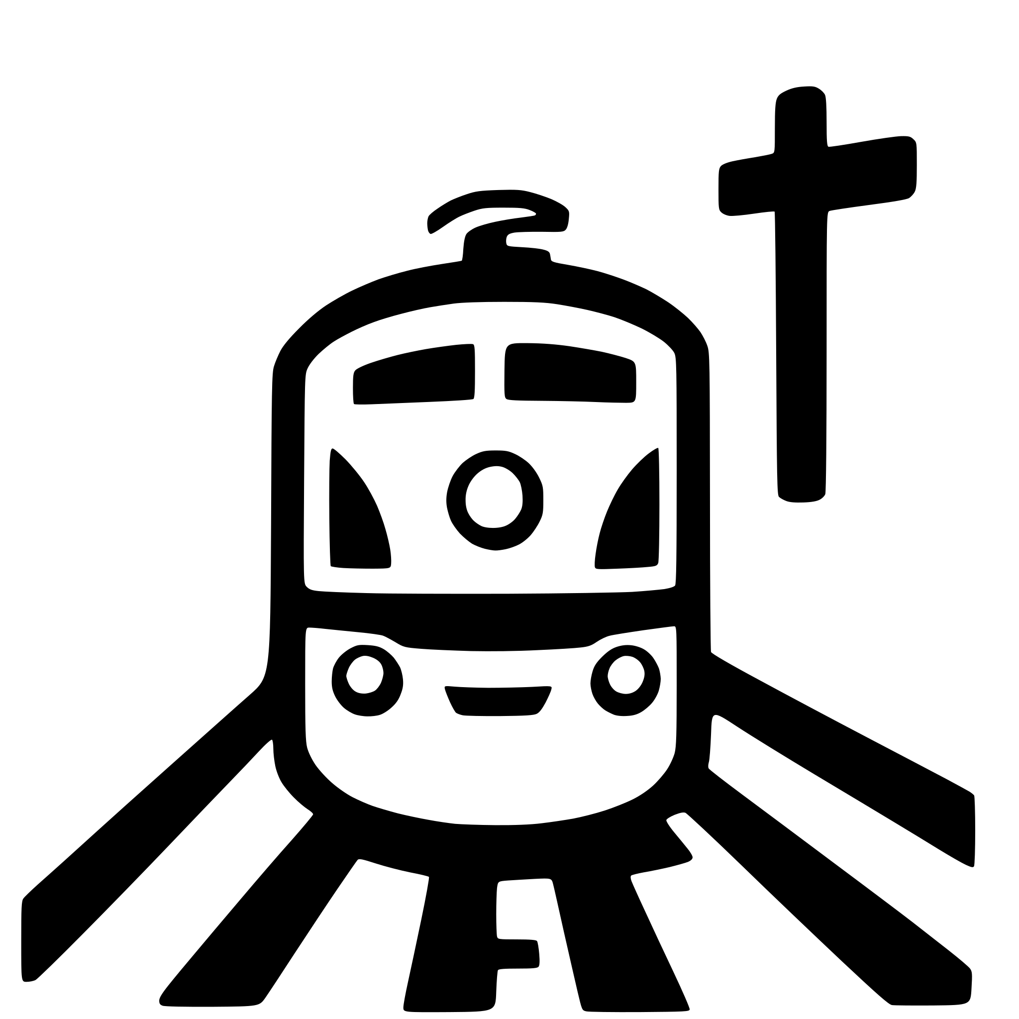 AI-generated SVG of a train on tracks
