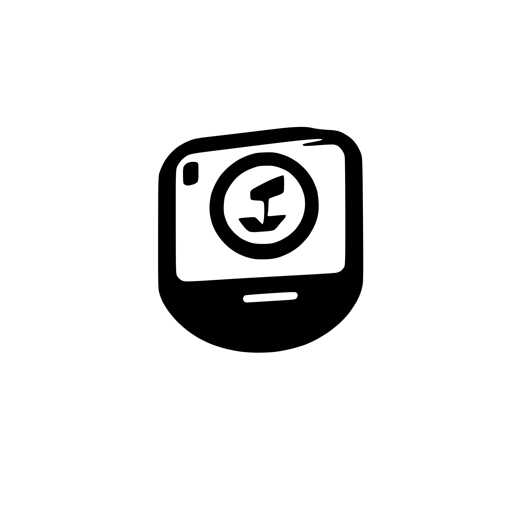 AI-generated SVG of a generate a logo icon compbination of resume and video. it is basically a video cv platform