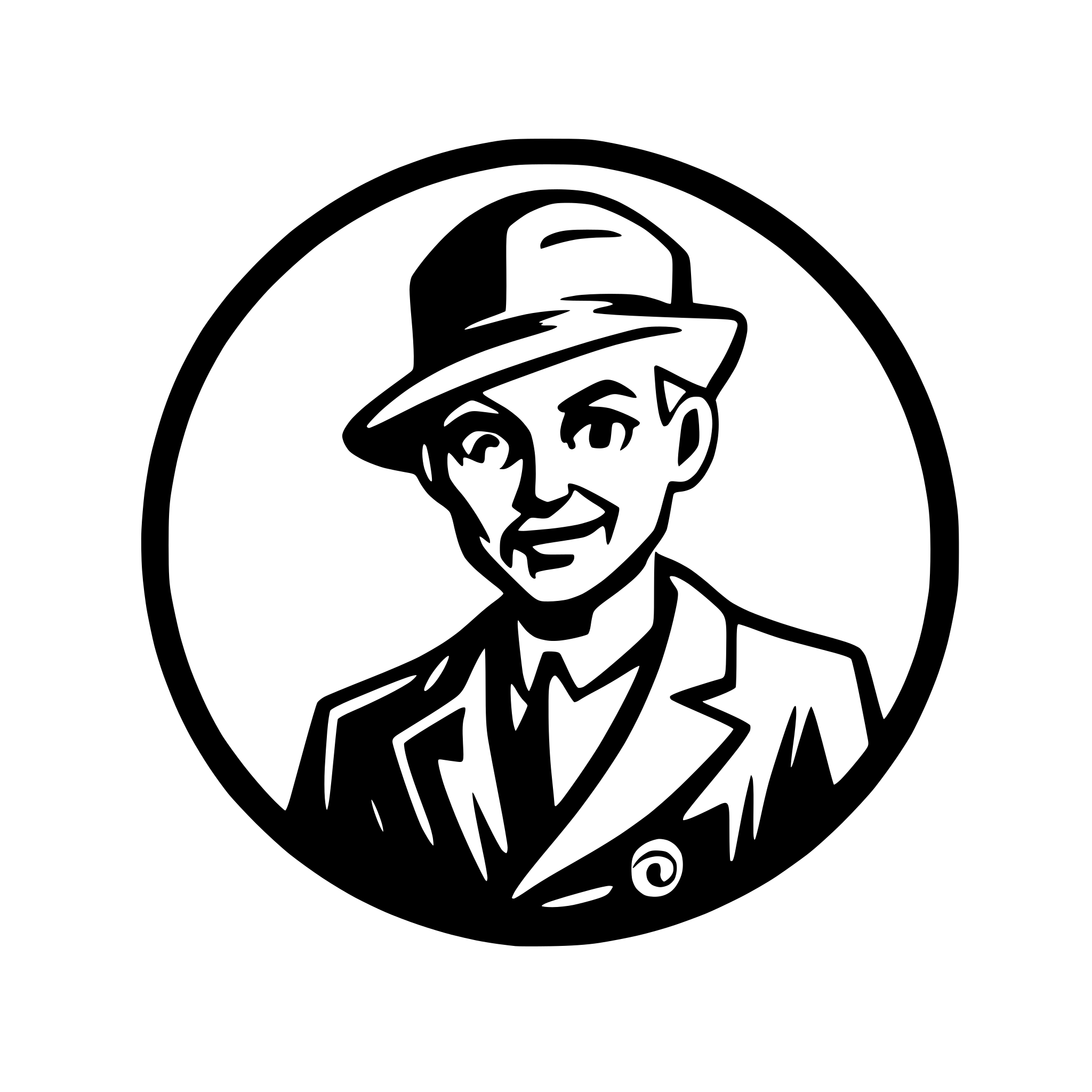 AI-generated SVG of a old doctor