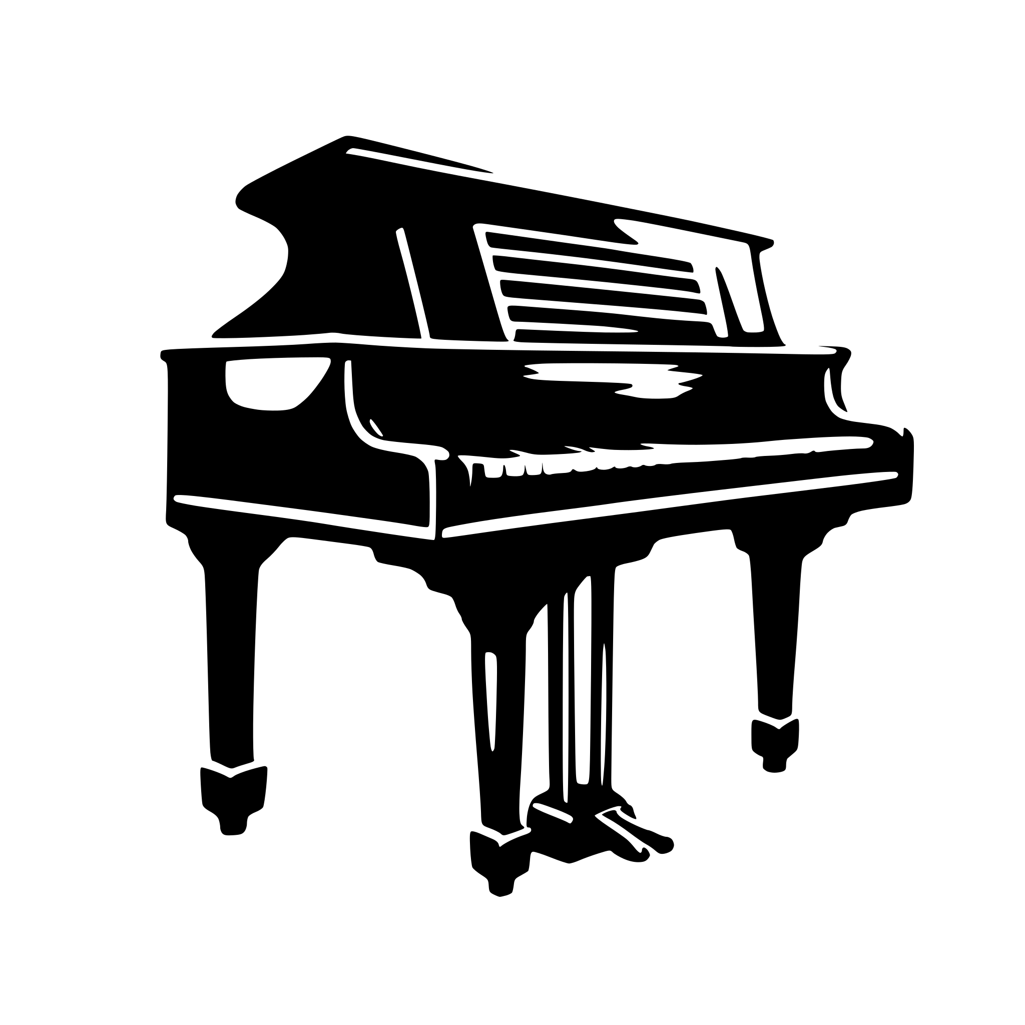 AI-generated SVG of 'piano keyboard'