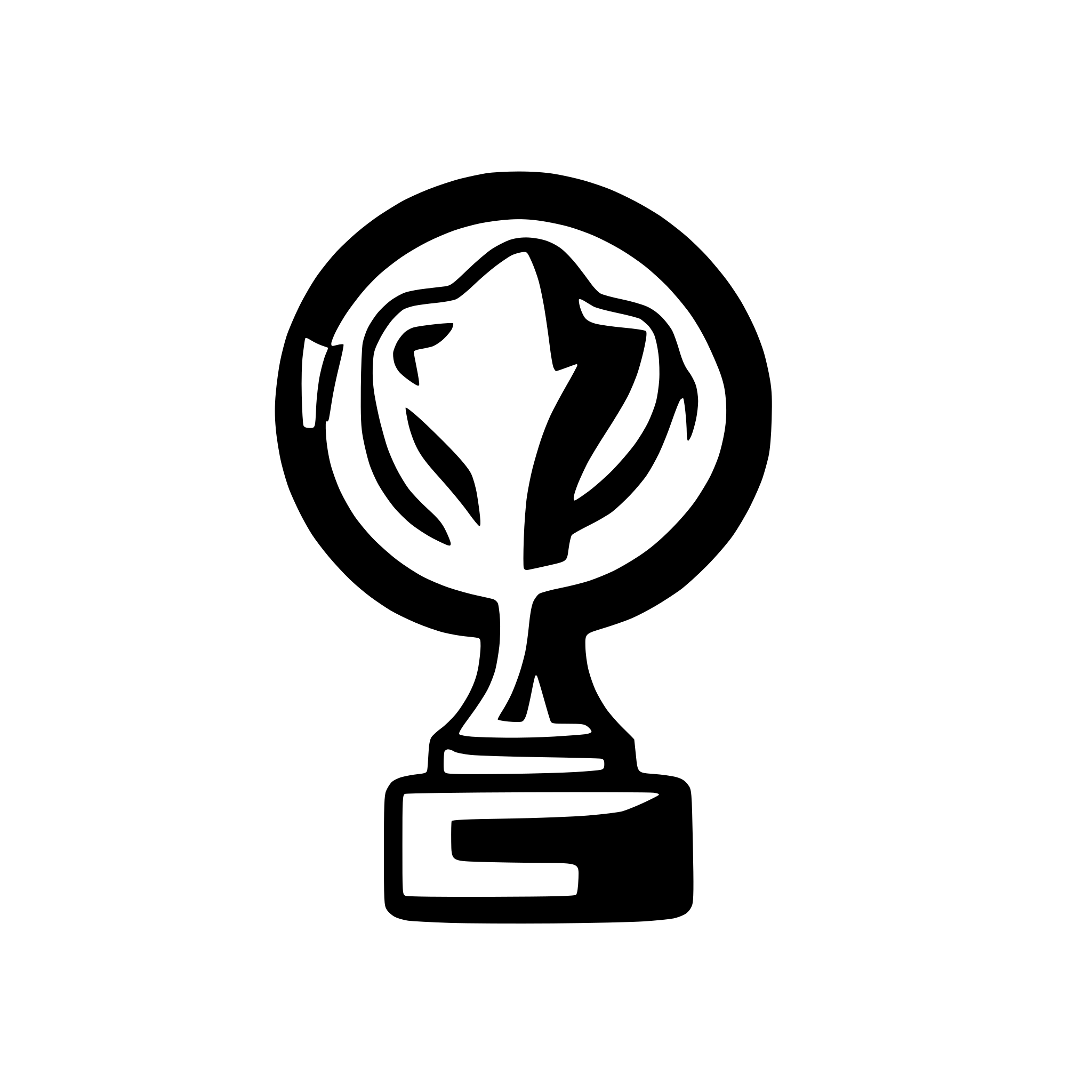 AI-generated SVG of a trophy