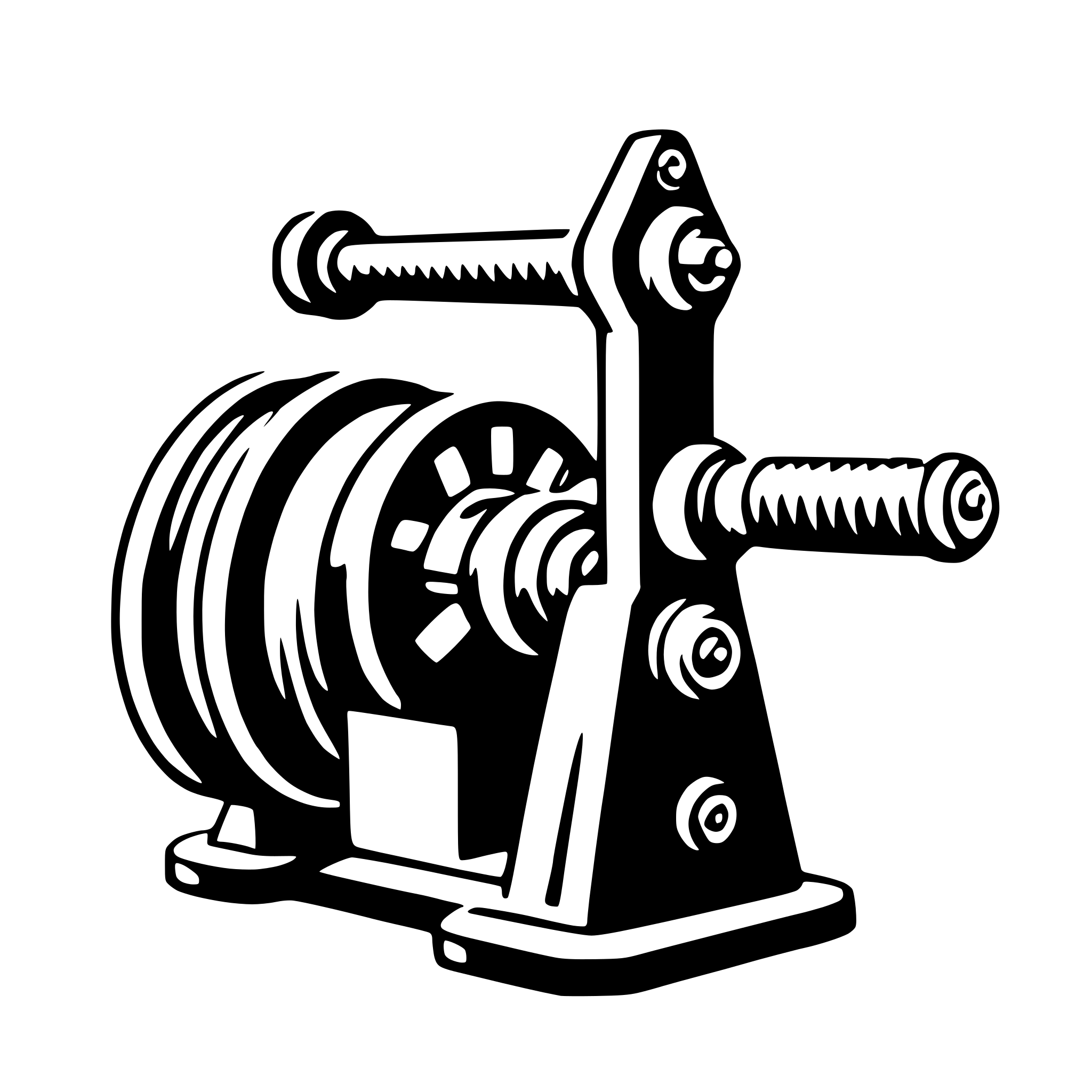 AI-generated SVG of 'winch'