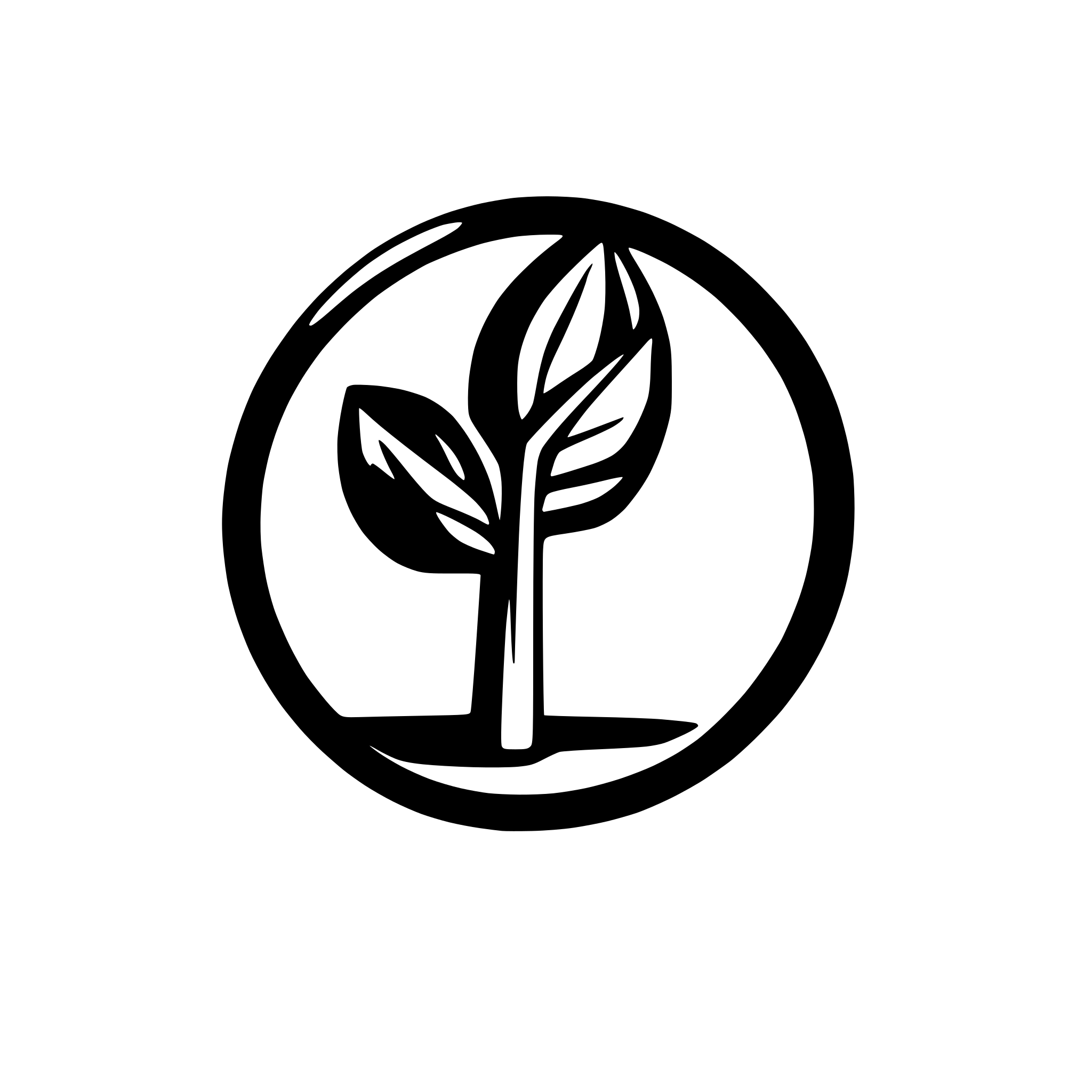 AI-generated SVG of a simple logo for an app called "starting point", no trees