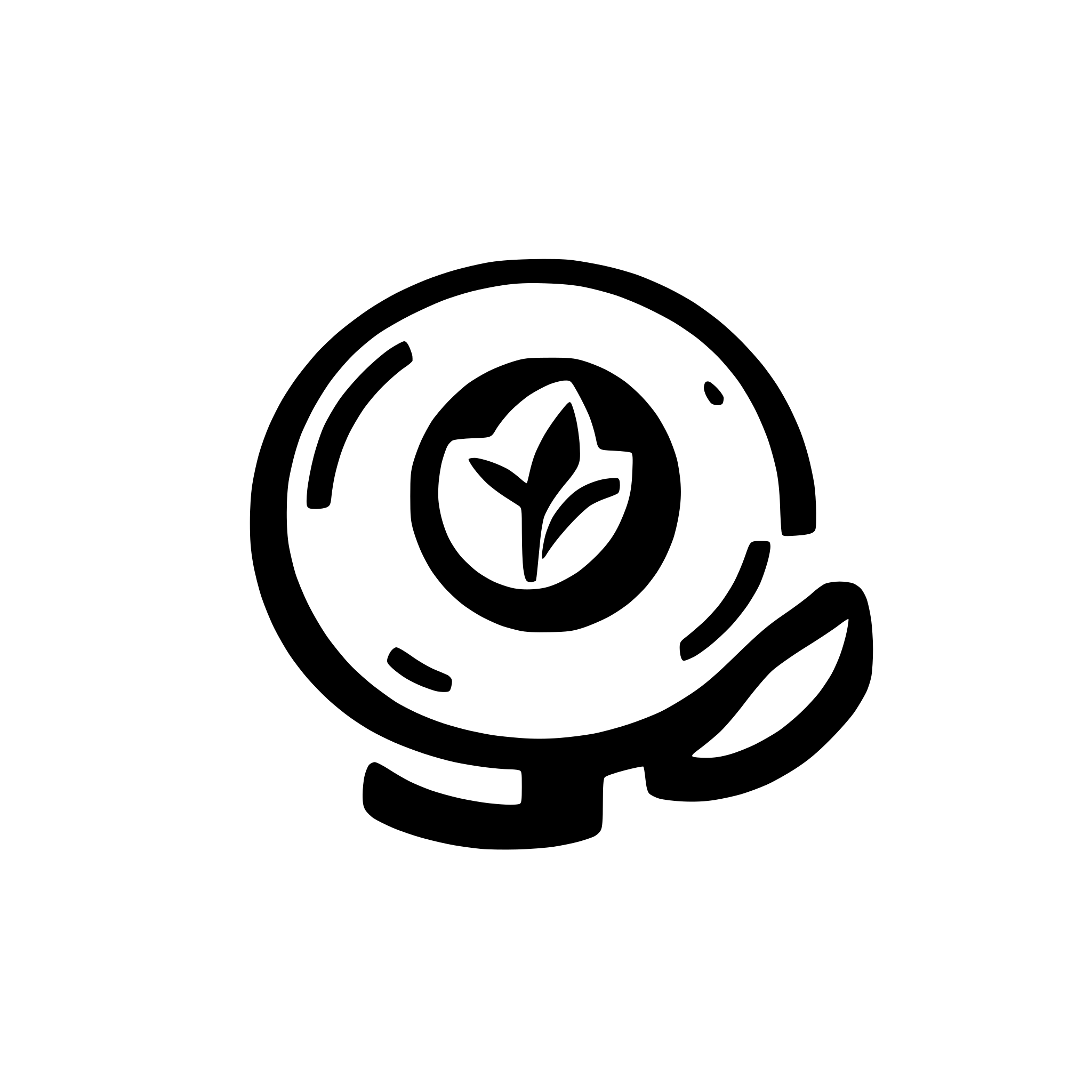 AI-generated SVG of a website icon white
