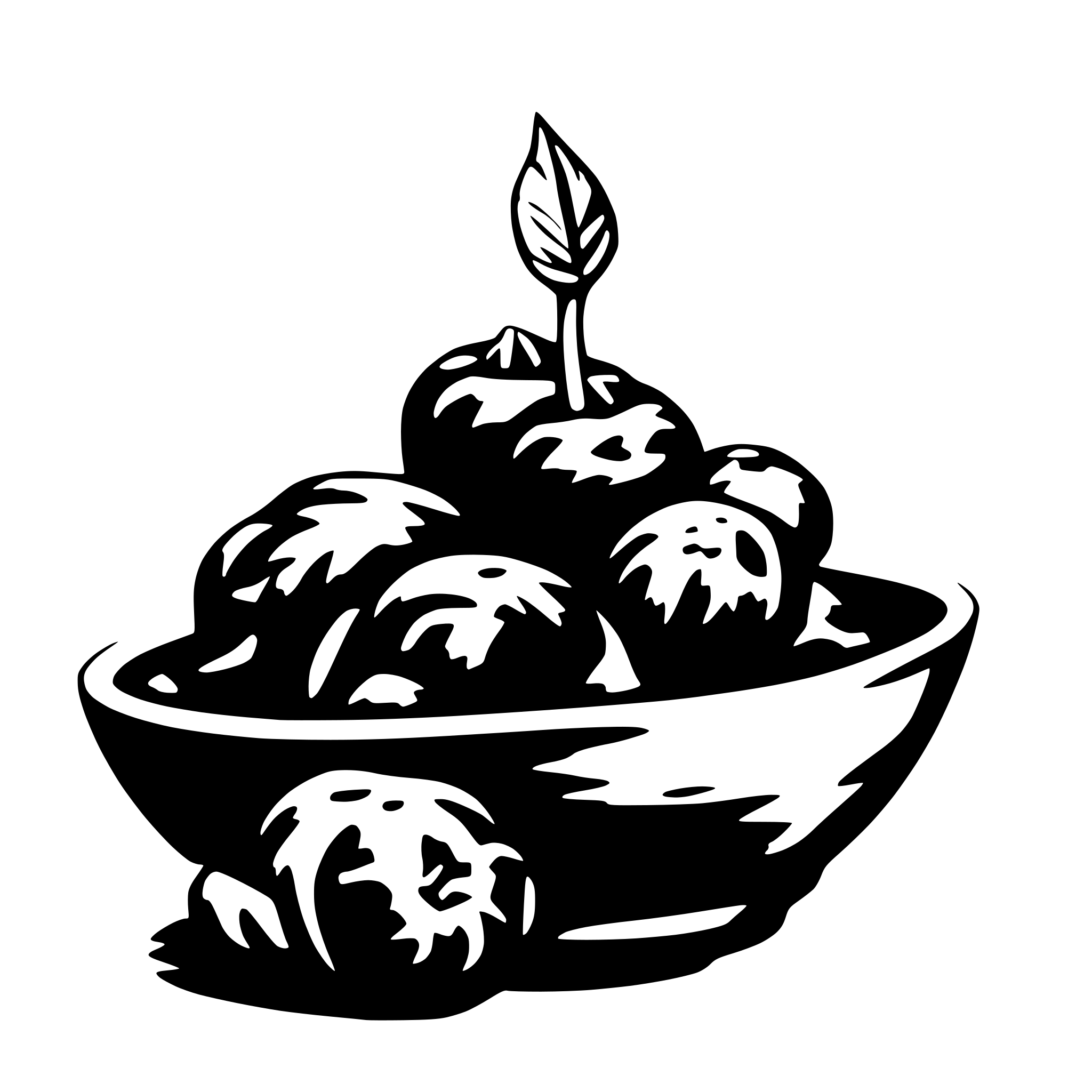AI-generated SVG of 'Nero spicy'