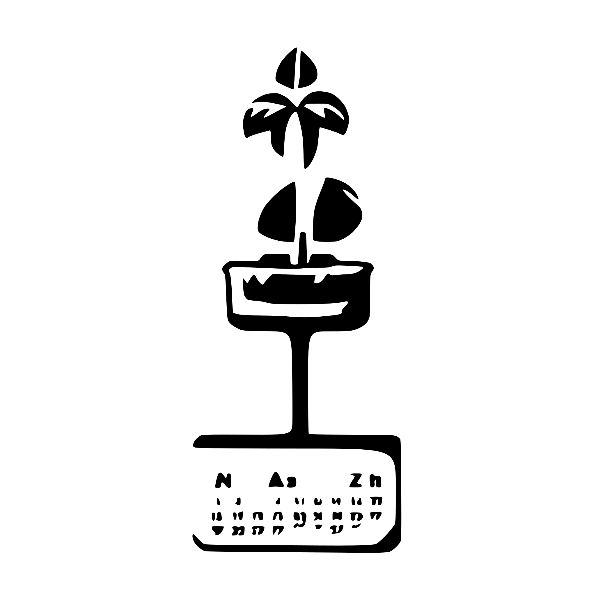 AI-generated SVG of a calender