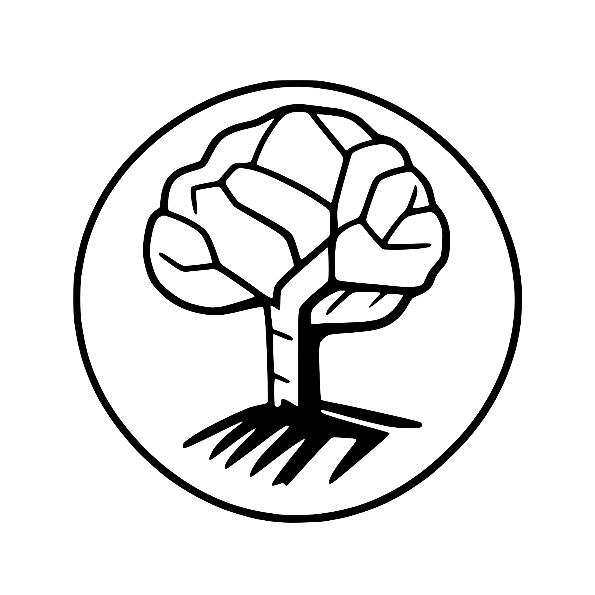 AI-generated SVG of a create a line art logo simular to the laravel logo but for rolling roots