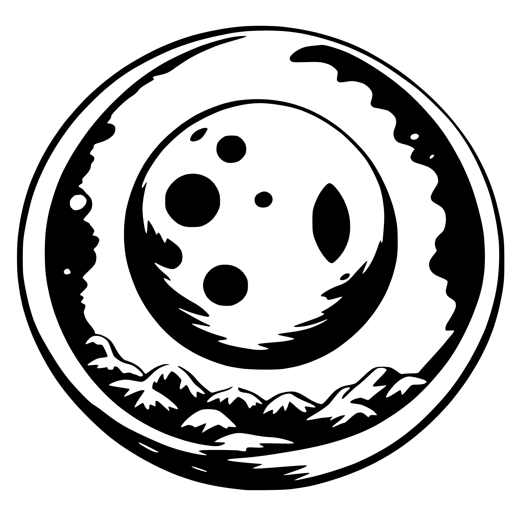 AI-generated SVG of 'space moon'