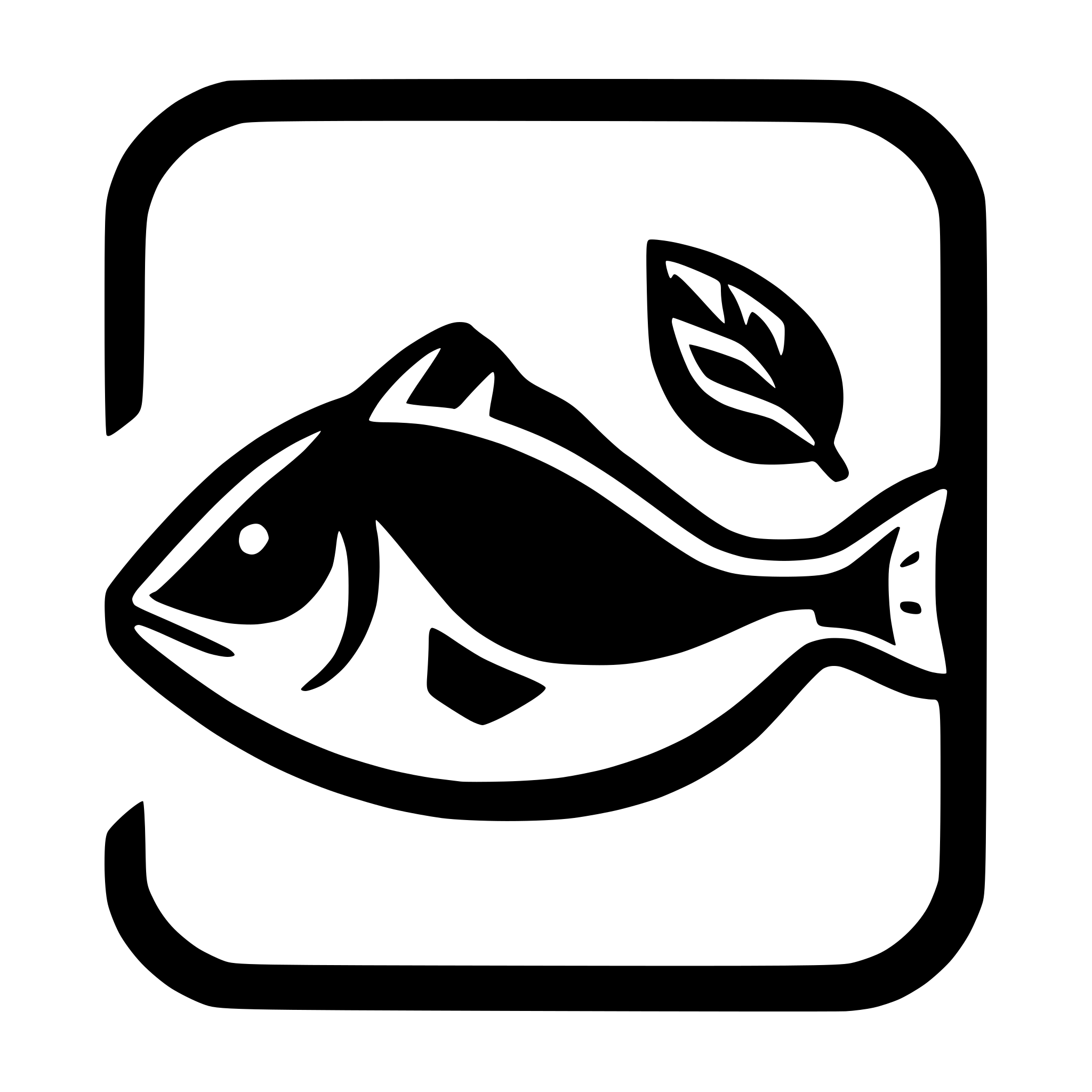 AI-generated SVG of a red snapper depiction for use as logo, happy appearance