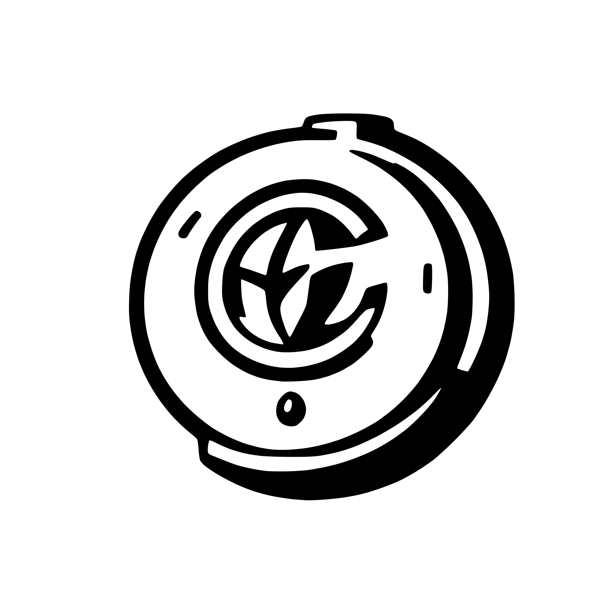AI-generated SVG of 'portal icon simple chunky'