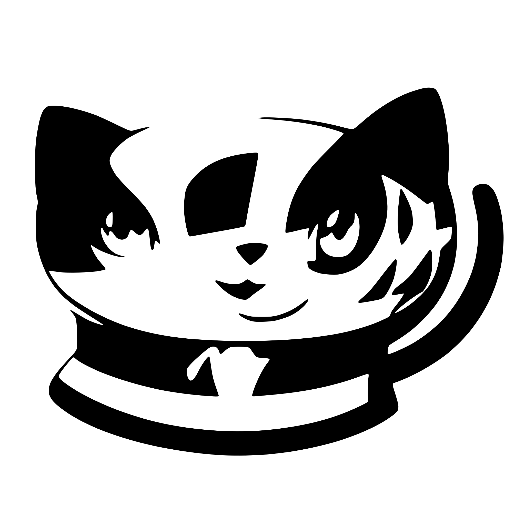 AI-generated SVG of 'Cute cat'