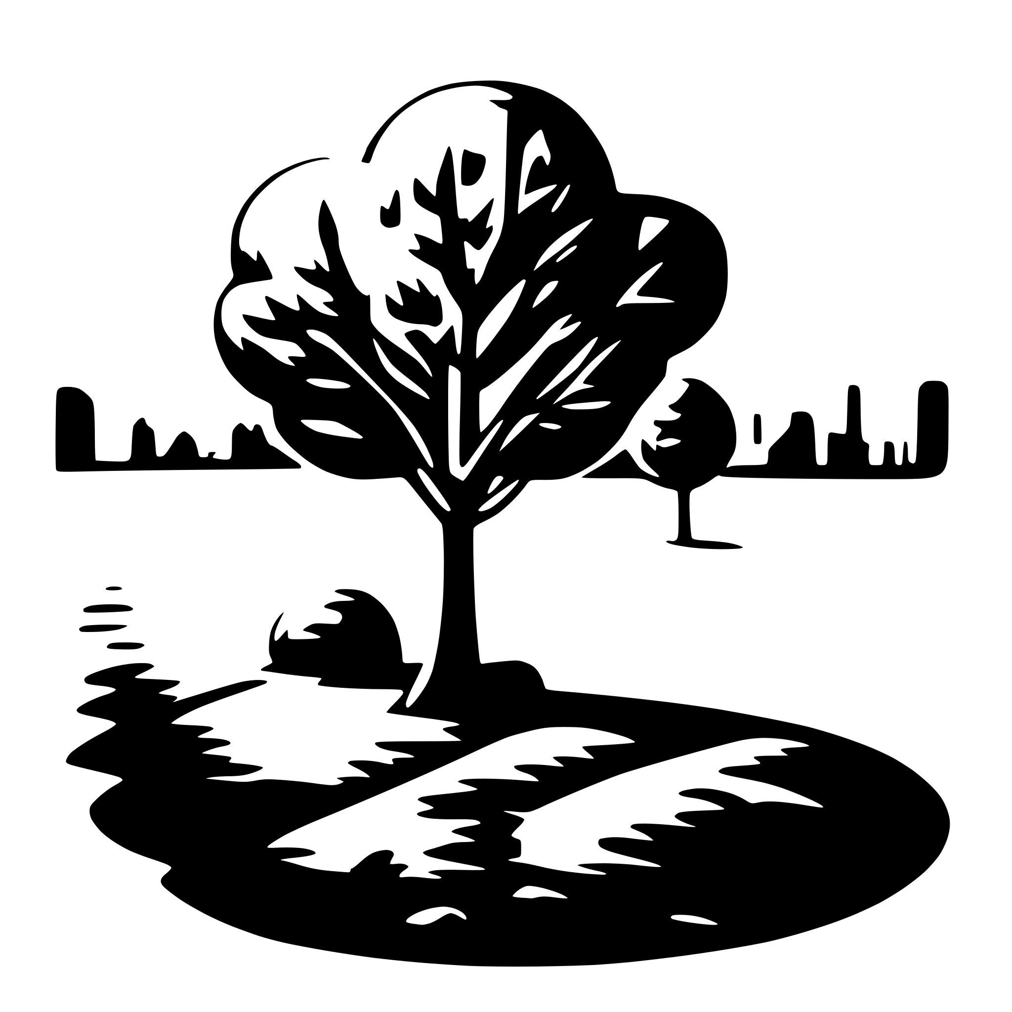 AI-generated SVG of 'CP'