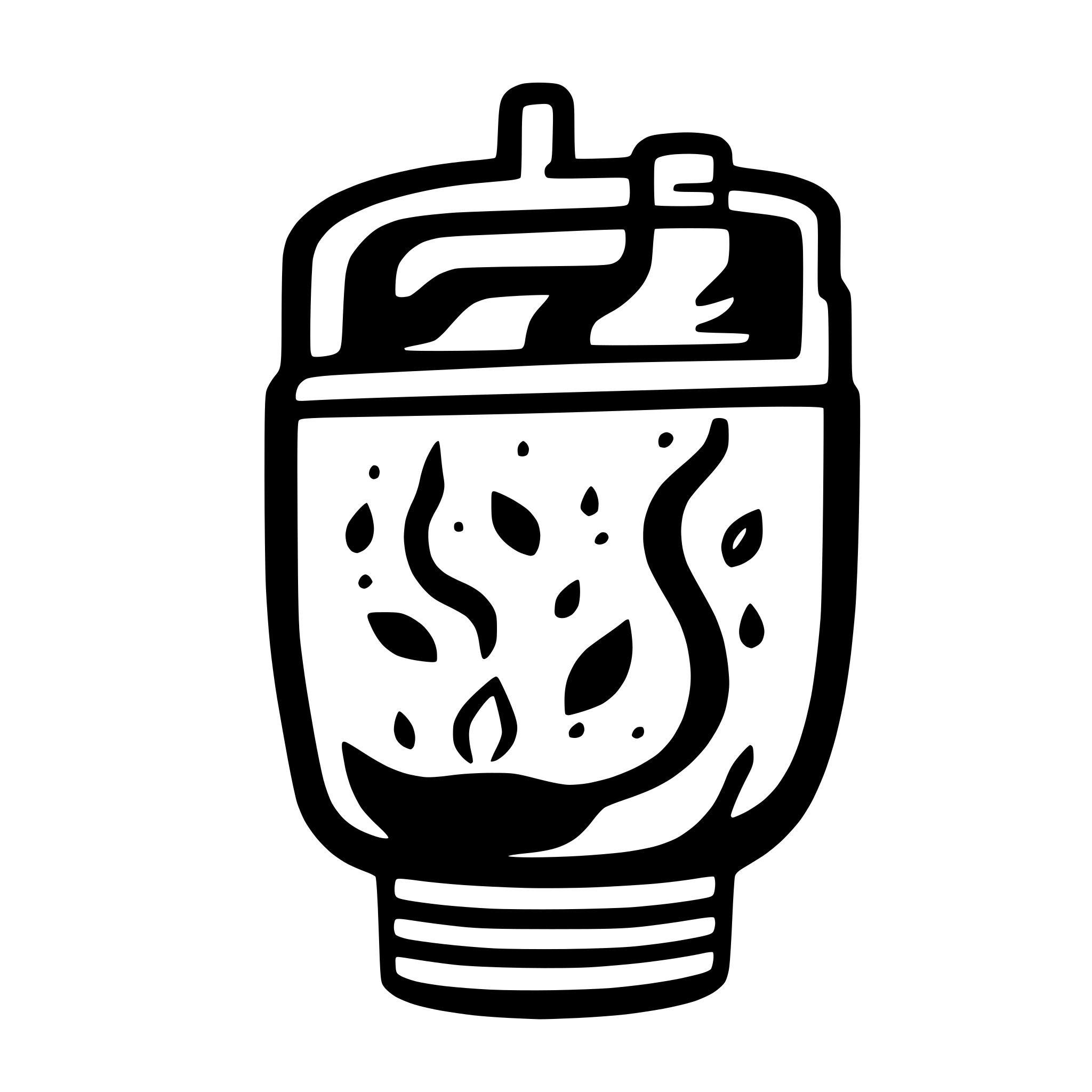 AI-generated SVG of a water softener