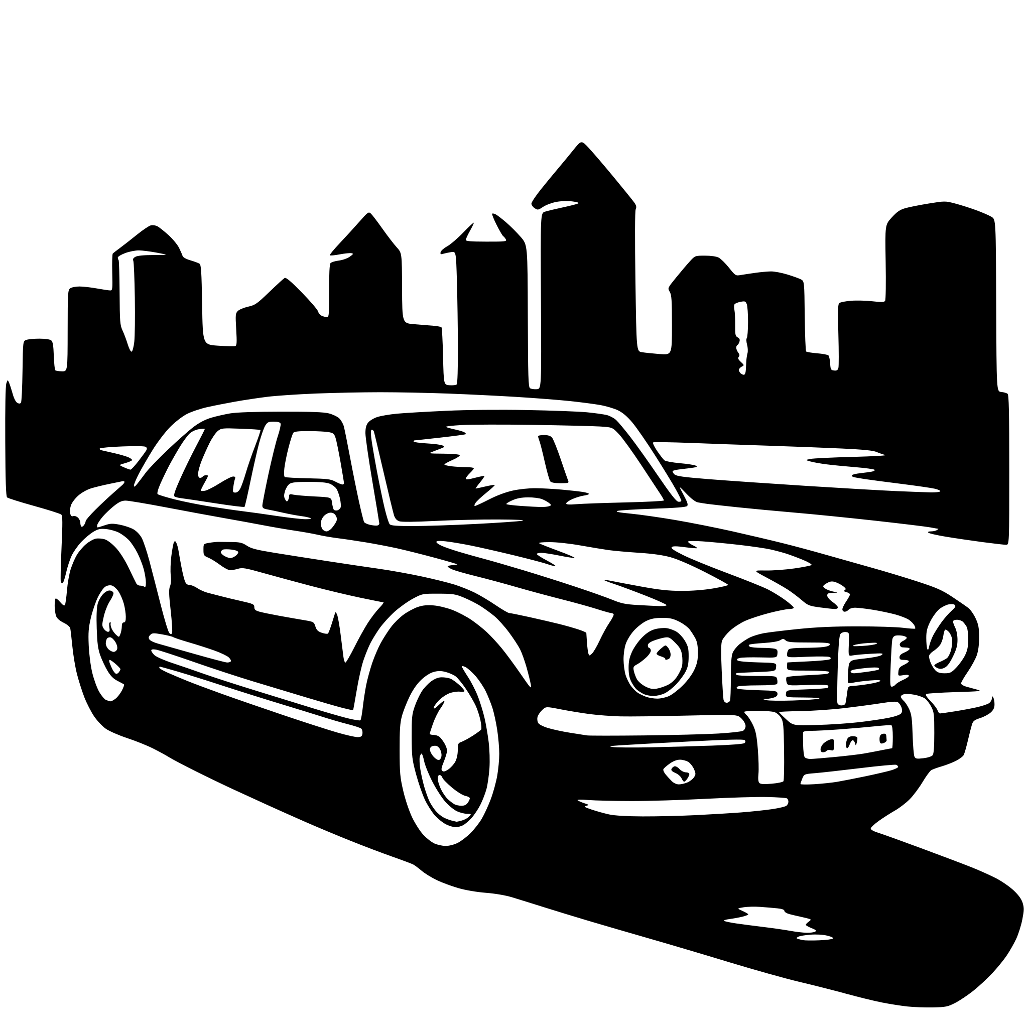 AI-generated SVG of 'carro rojo'