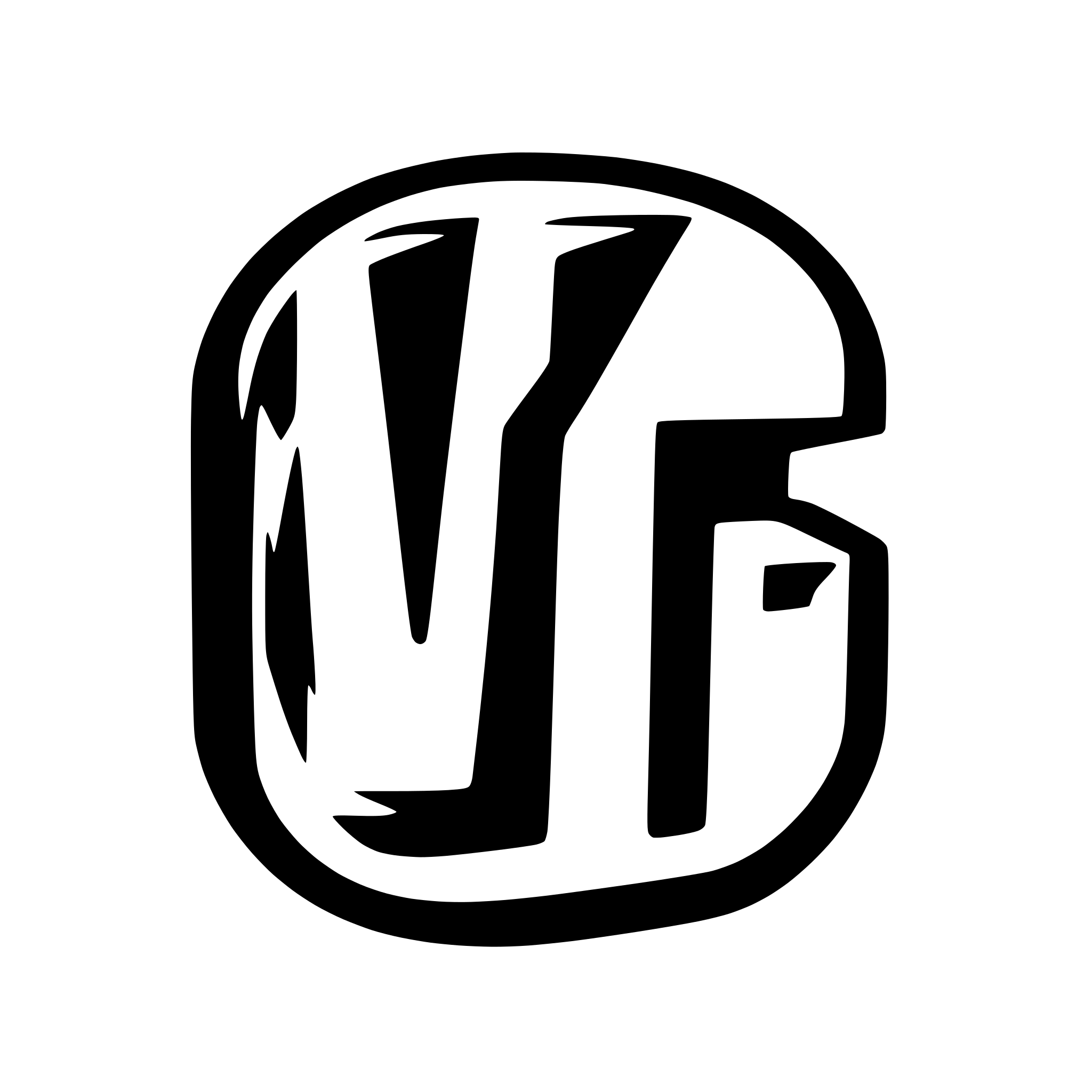 AI-generated SVG of a the letter M