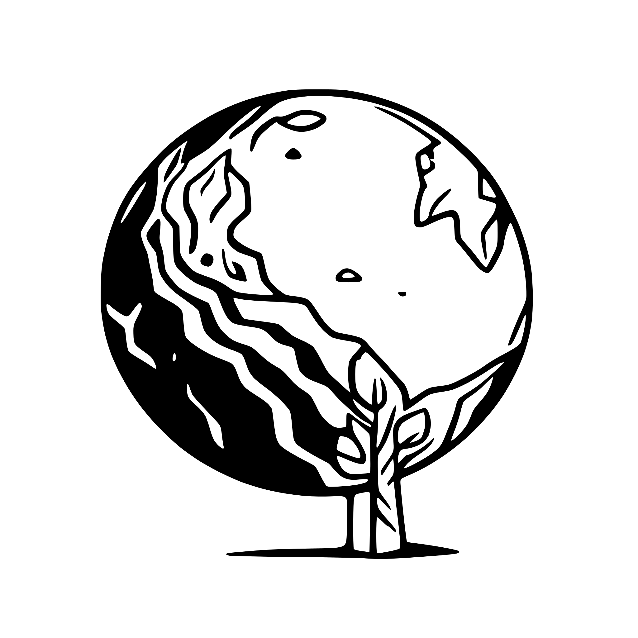 AI-generated SVG of 'earth planet'
