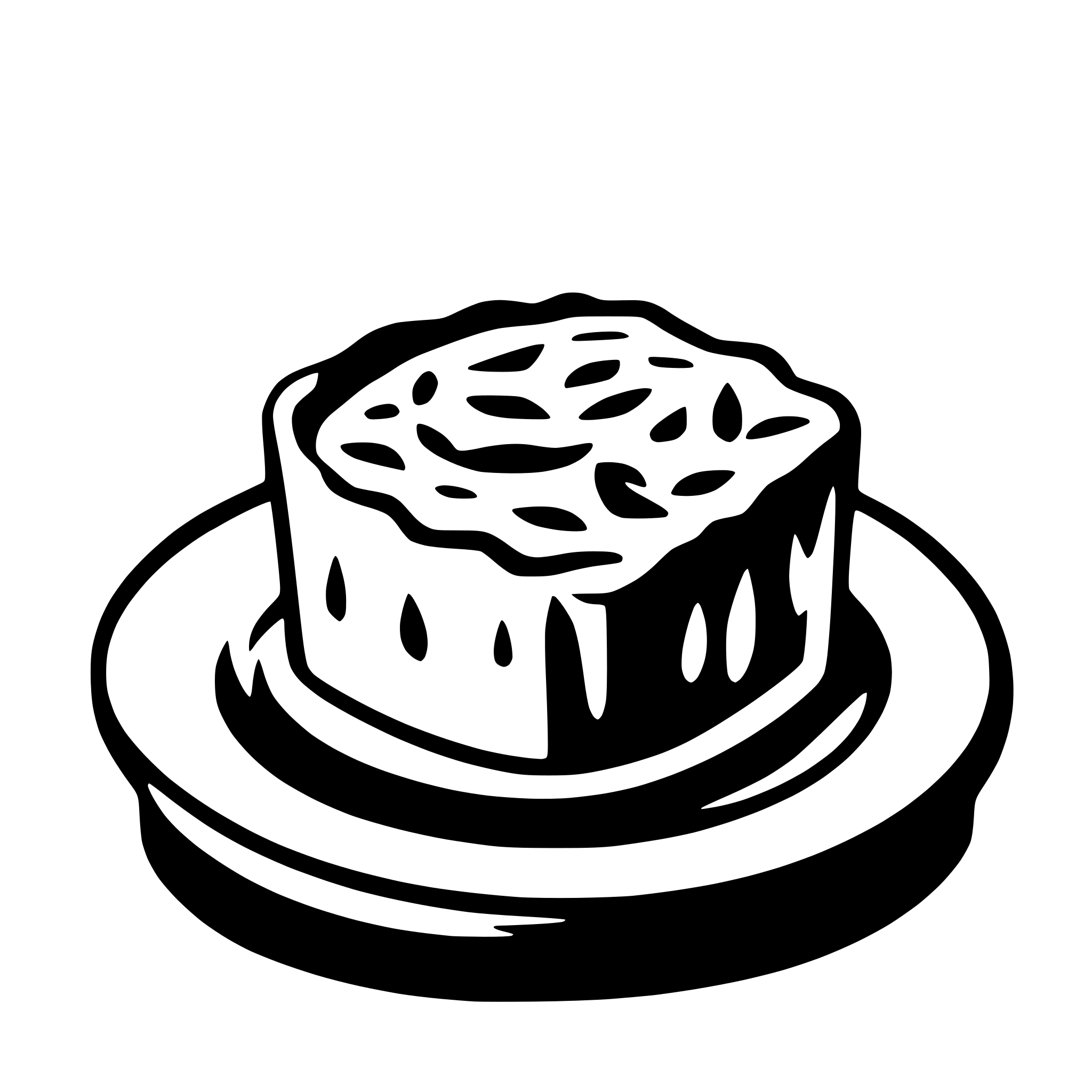 AI-generated SVG of a cottage cheese