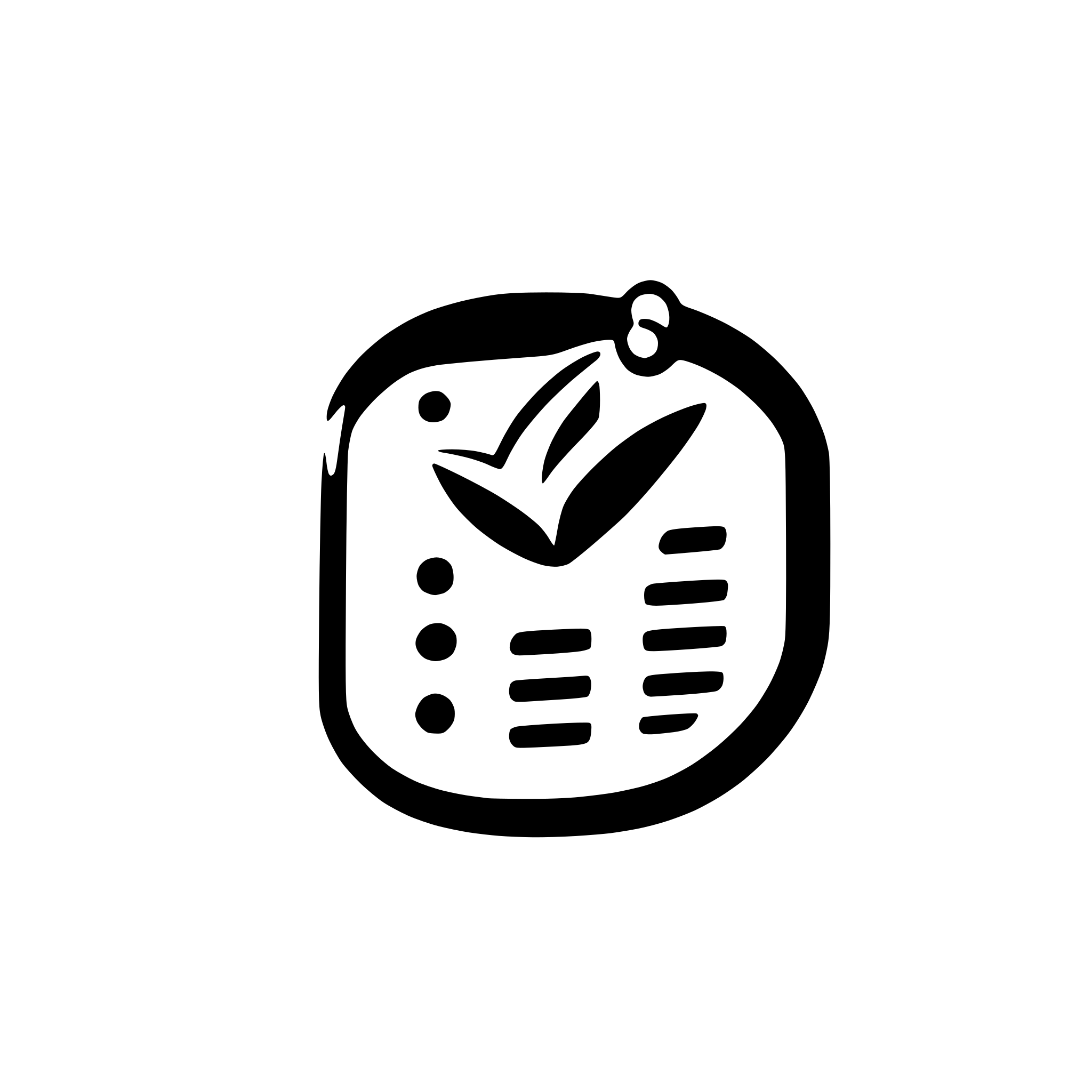 AI-generated SVG of a Monthly report icon