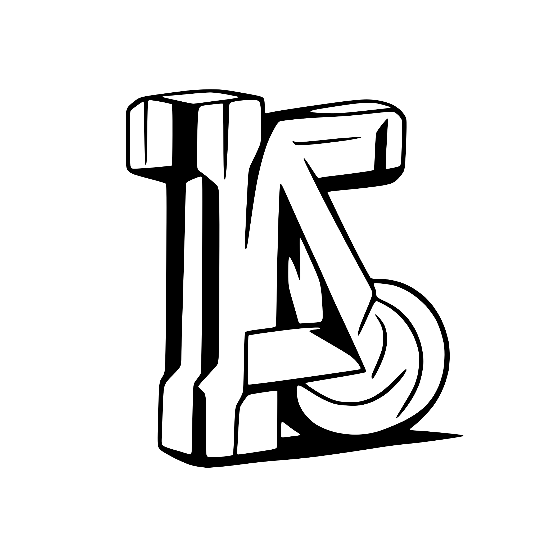 AI-generated SVG of a Letter A