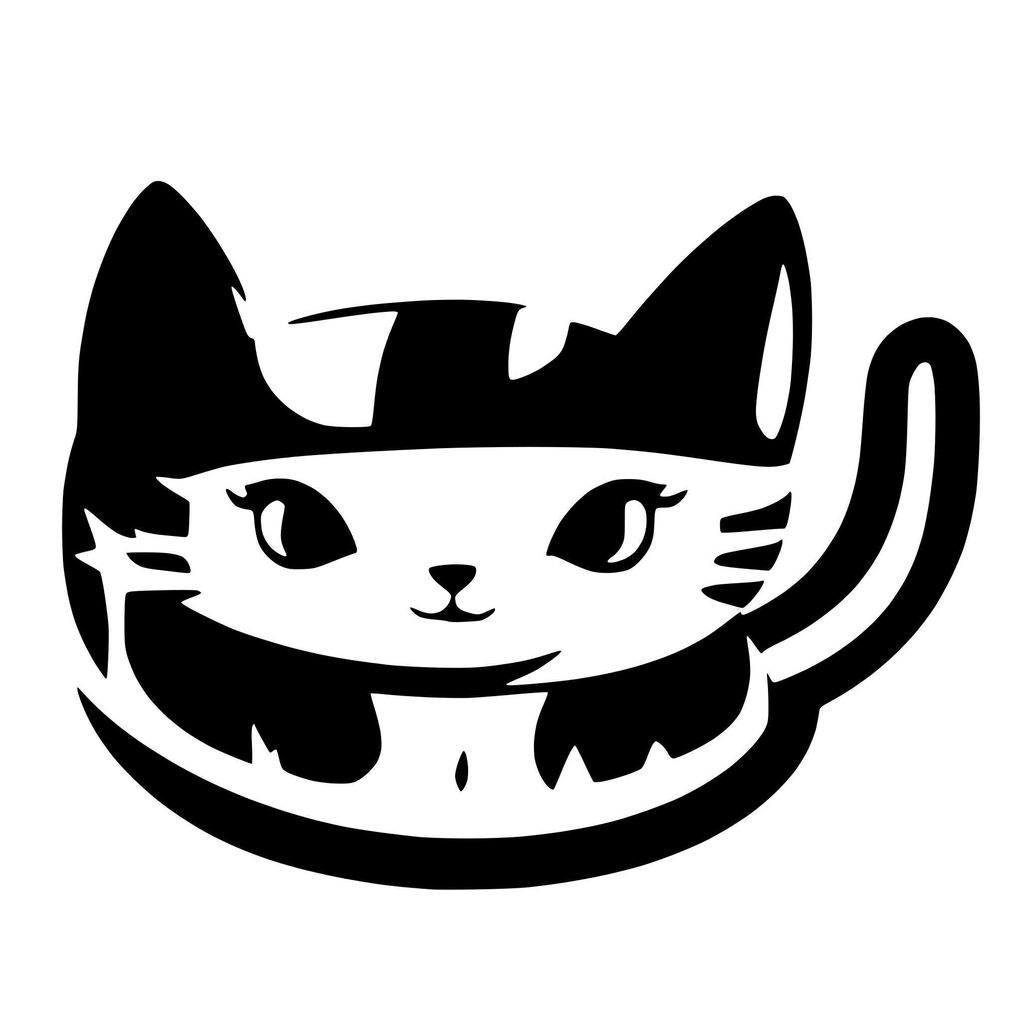 AI-generated SVG of a Cute cat