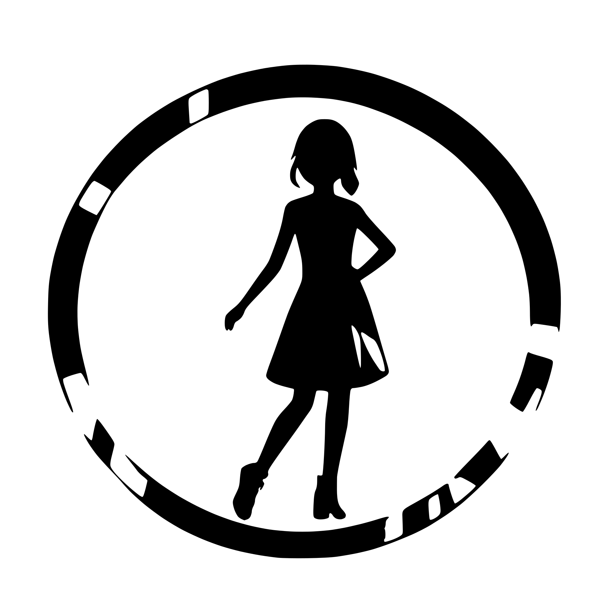 AI-generated SVG of a Magic circle geometric