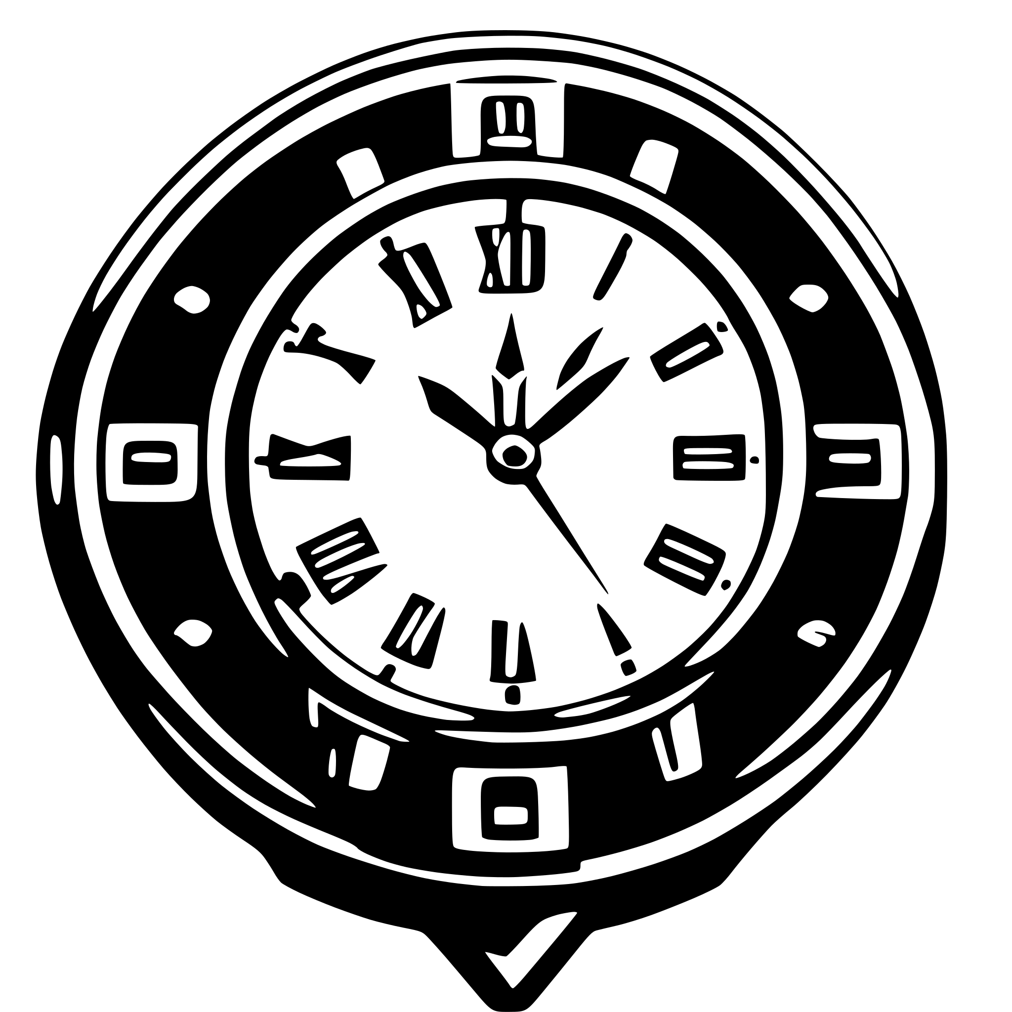 AI-generated SVG of a reloj endiamantado