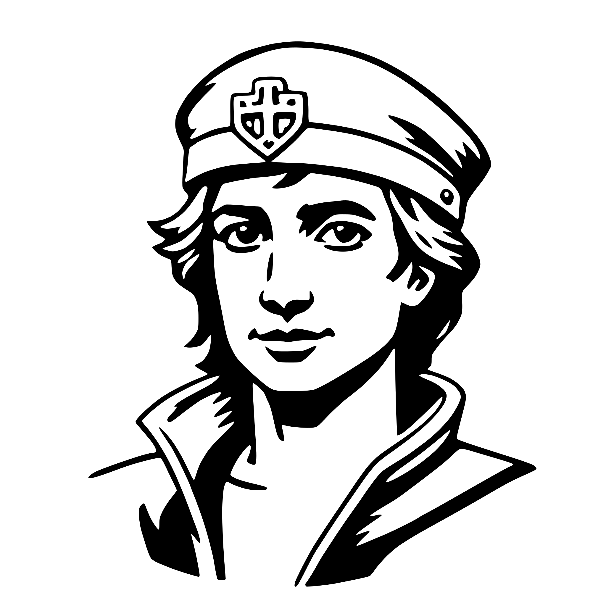 AI-generated SVG of 'hermes'